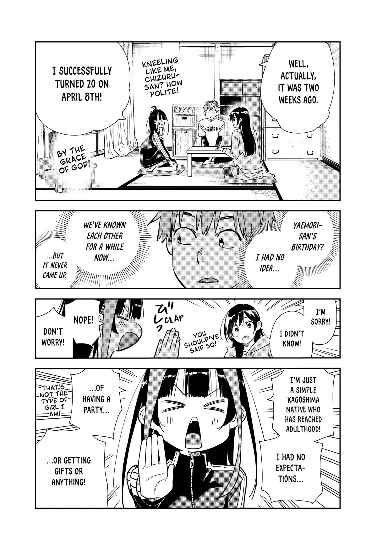 Rent A Girlfriend Chapter 284 - Page 3 - Rent A Girlfriend manga Chapter 284 manga