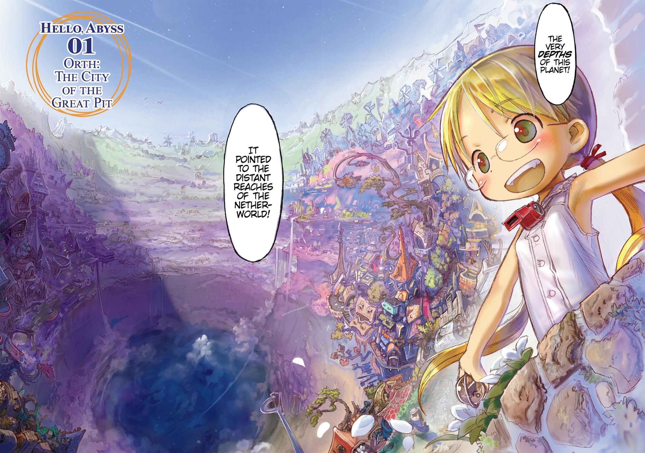 Made in Abyss Hello,Abyss 1 6