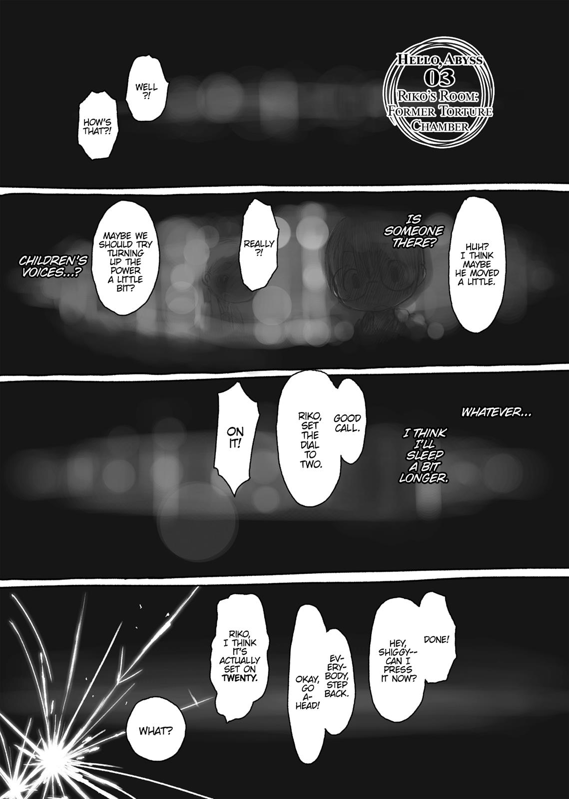 Made in Abyss Hello,Abyss 3 1