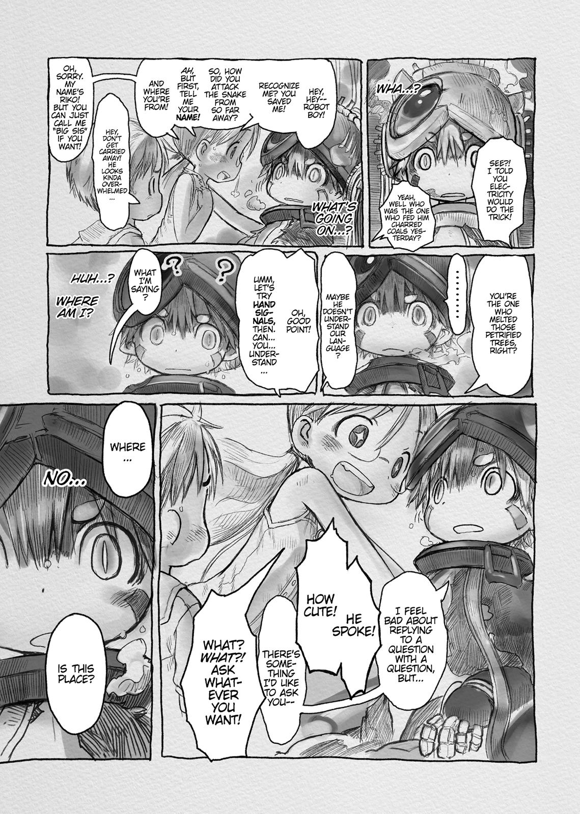 Made in Abyss Hello,Abyss 3 3