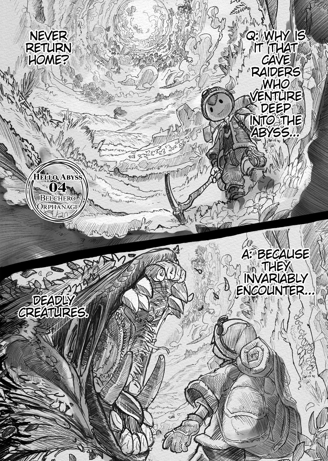 Made in Abyss Hello,Abyss 4 1