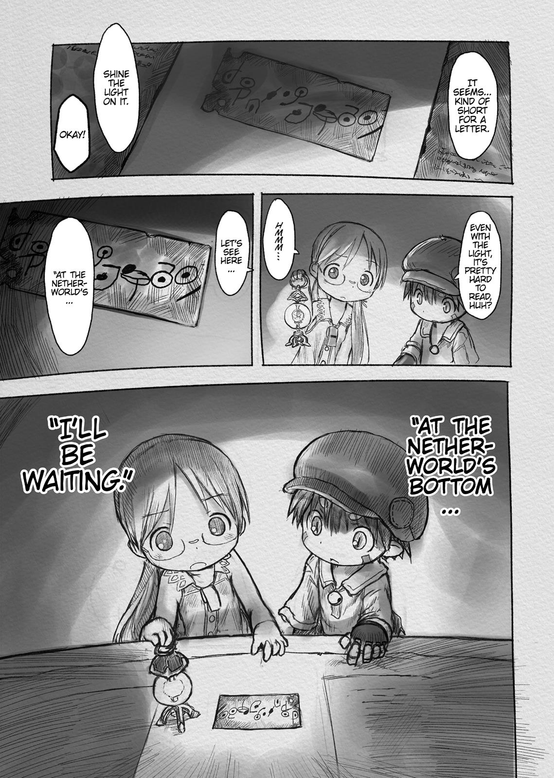 Made in Abyss Hello,Abyss 5 21