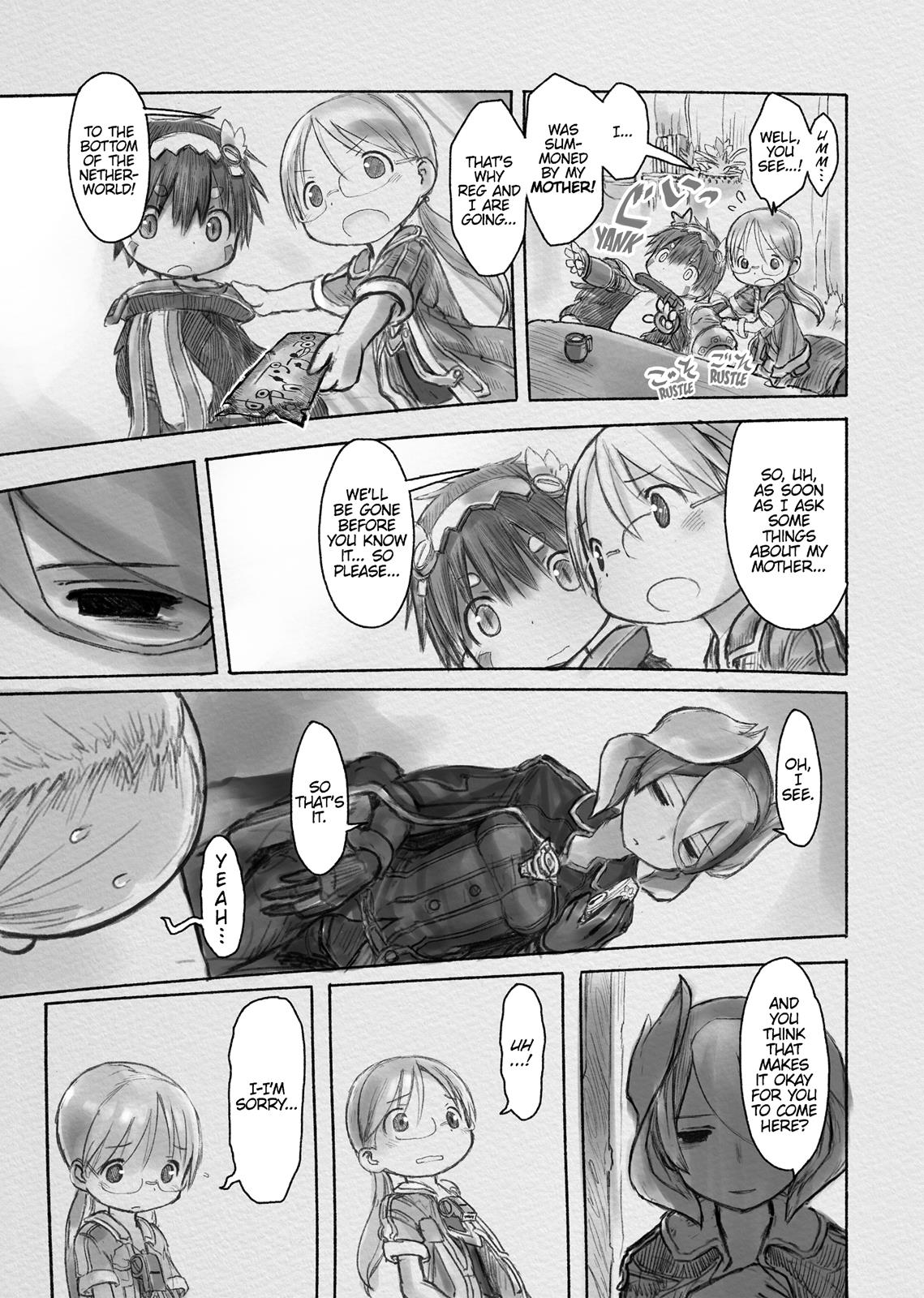 Made in Abyss Hello,Abyss 13 7