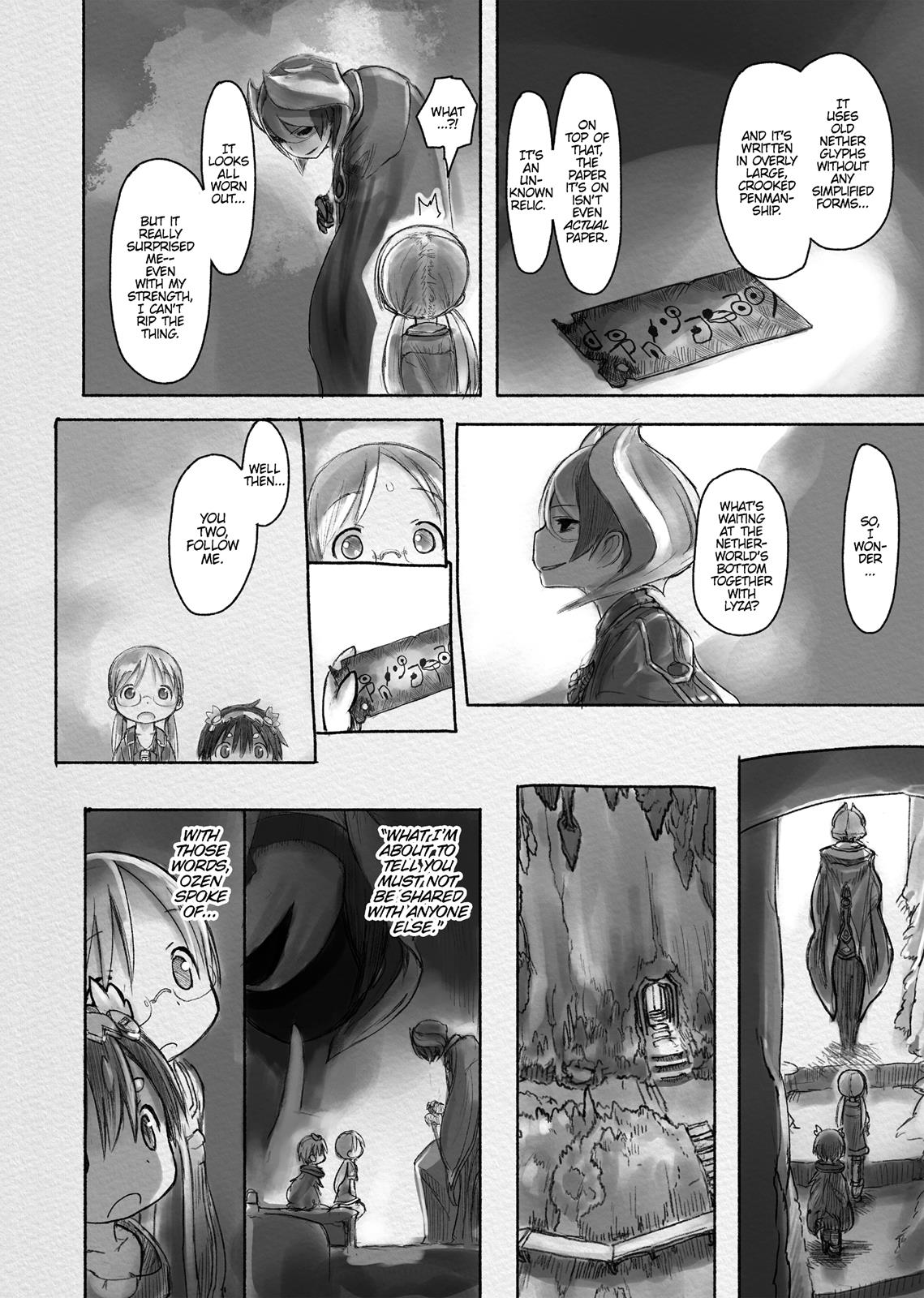 Made in Abyss Hello,Abyss 17 16