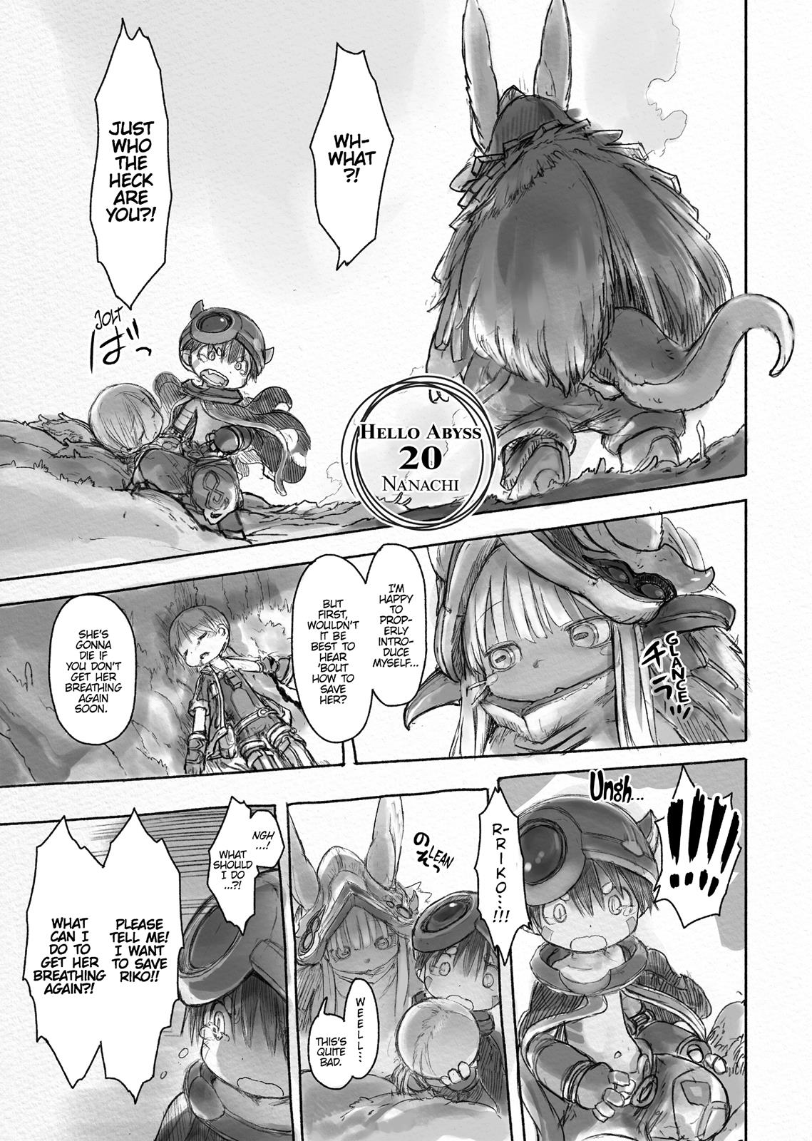 Made in Abyss Hello,Abyss 20 1