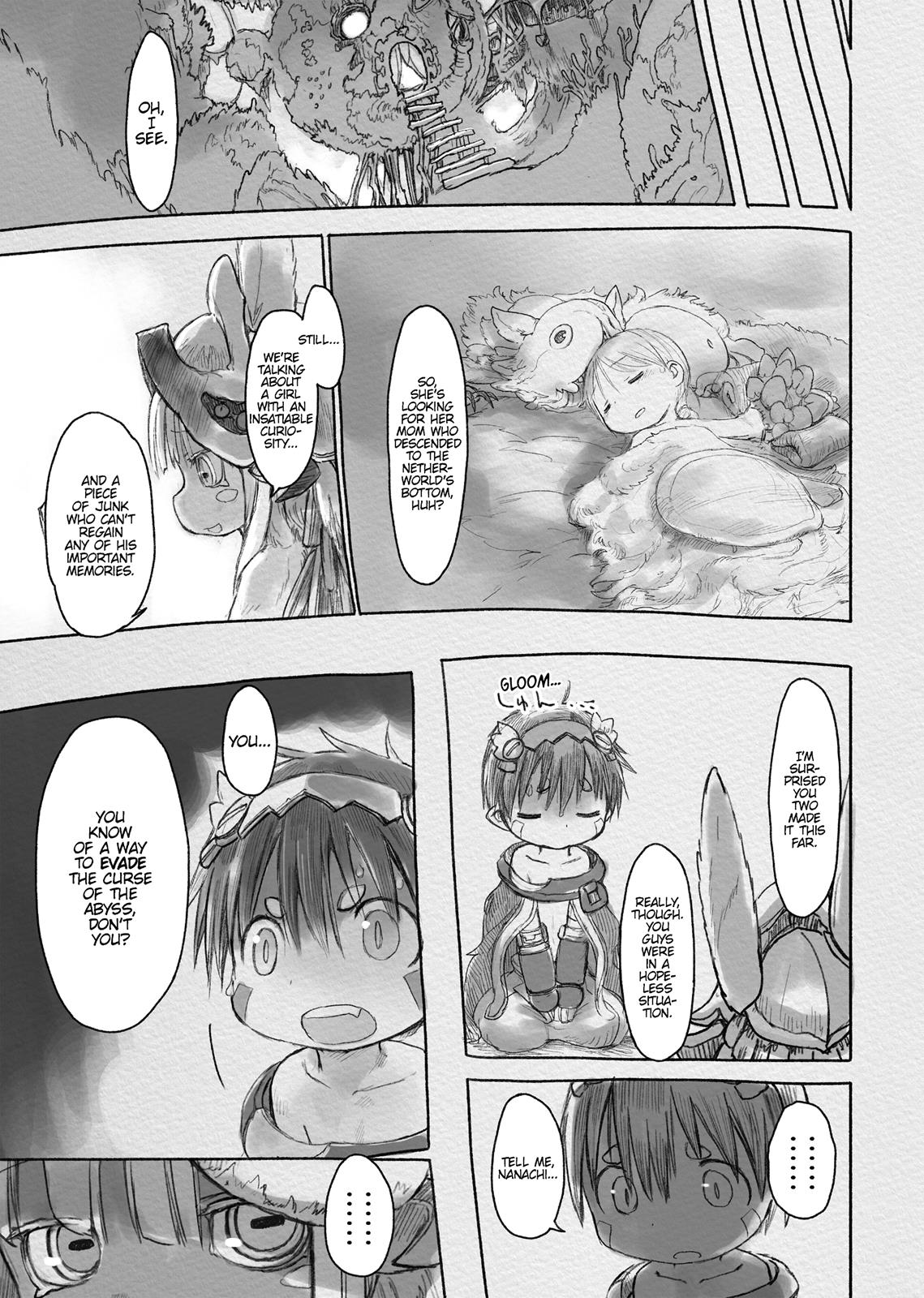 Made in Abyss Hello,Abyss 21 17