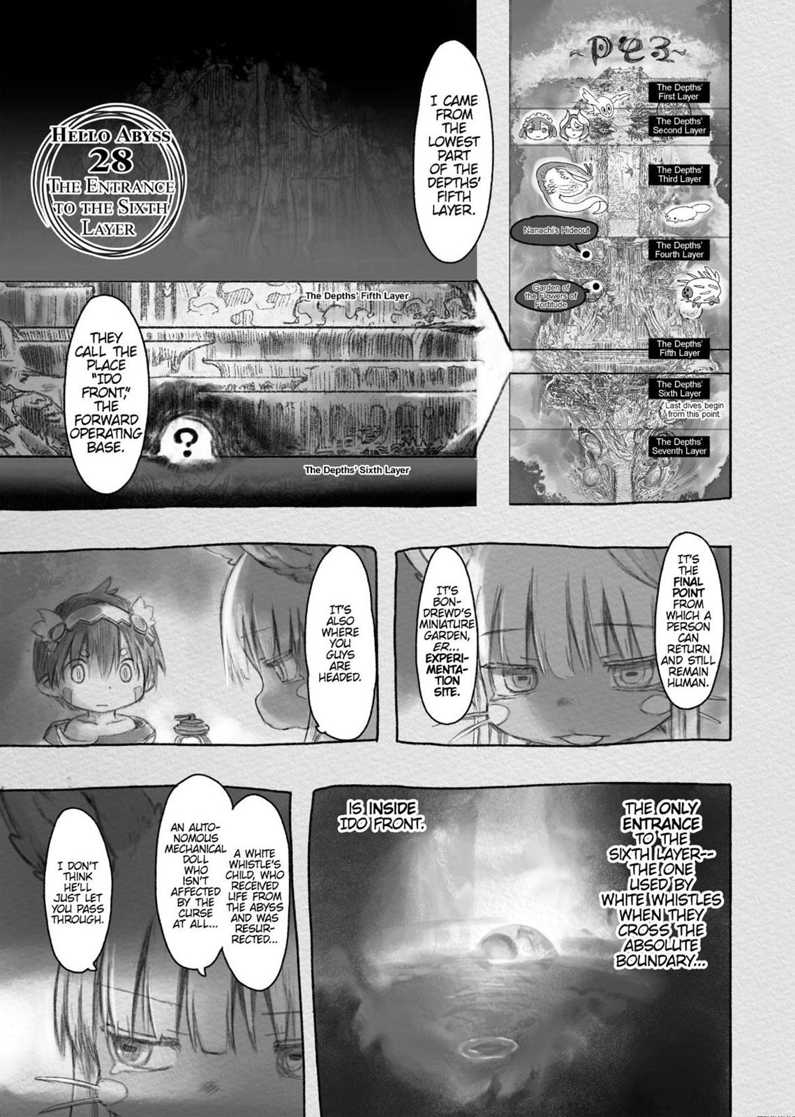 Made in Abyss Hello,Abyss 28 1