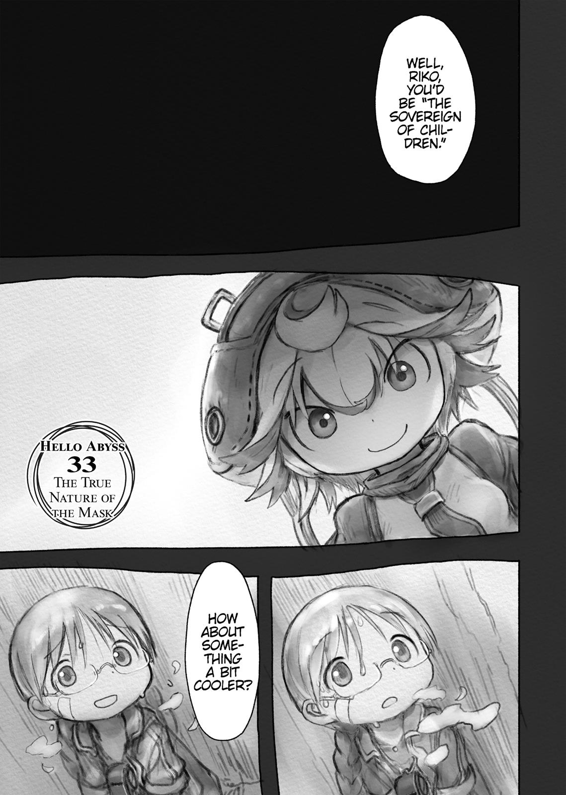 Made in Abyss Hello,Abyss 33 7