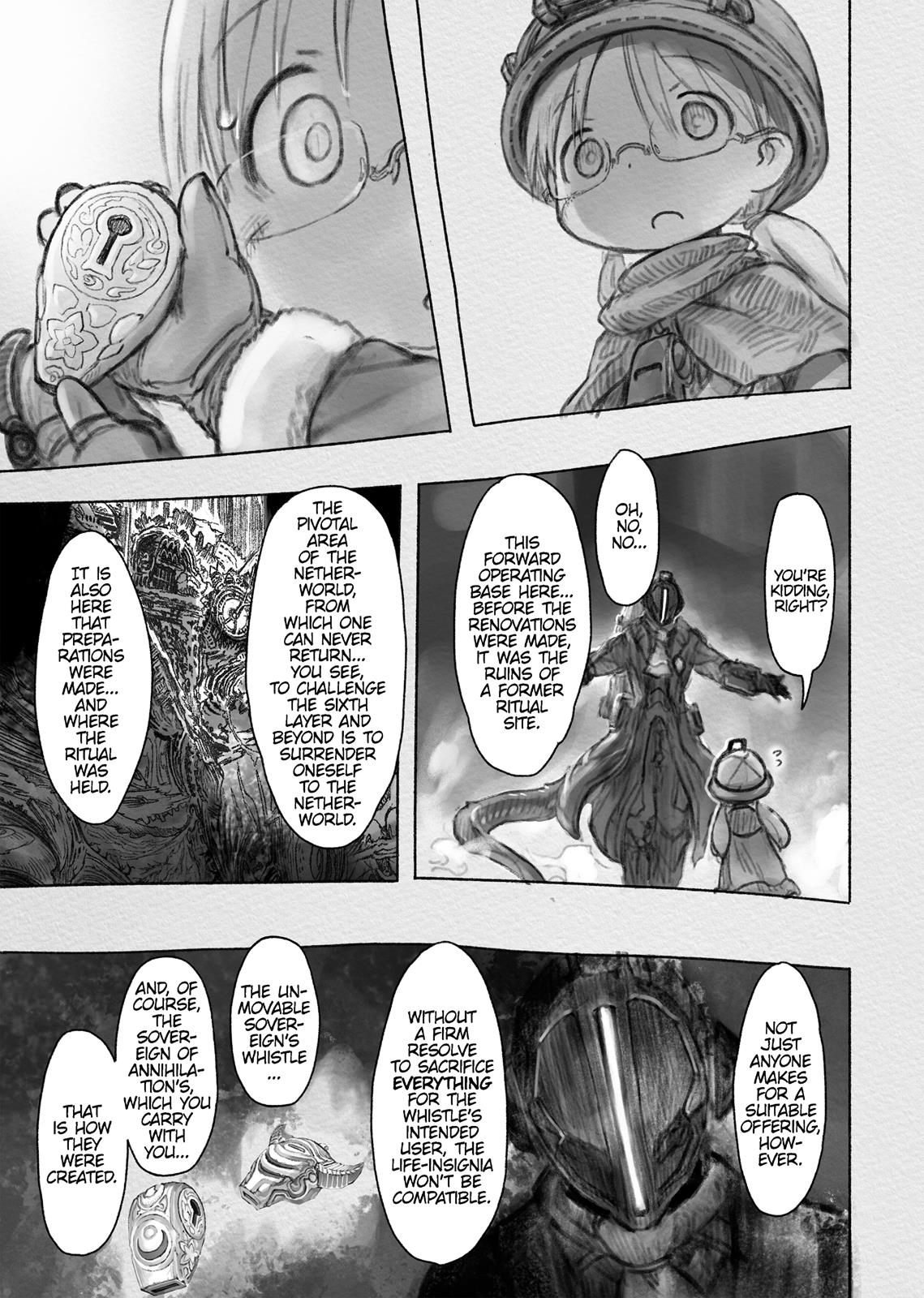 Made in Abyss Hello,Abyss 34 13