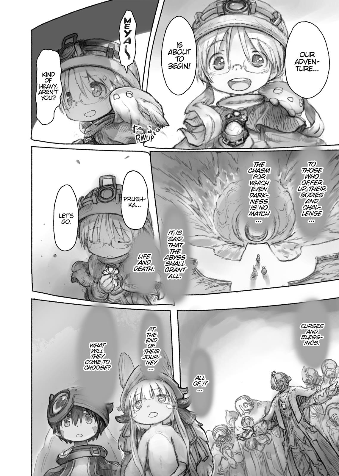 Made in Abyss Hello,Abyss 38 16