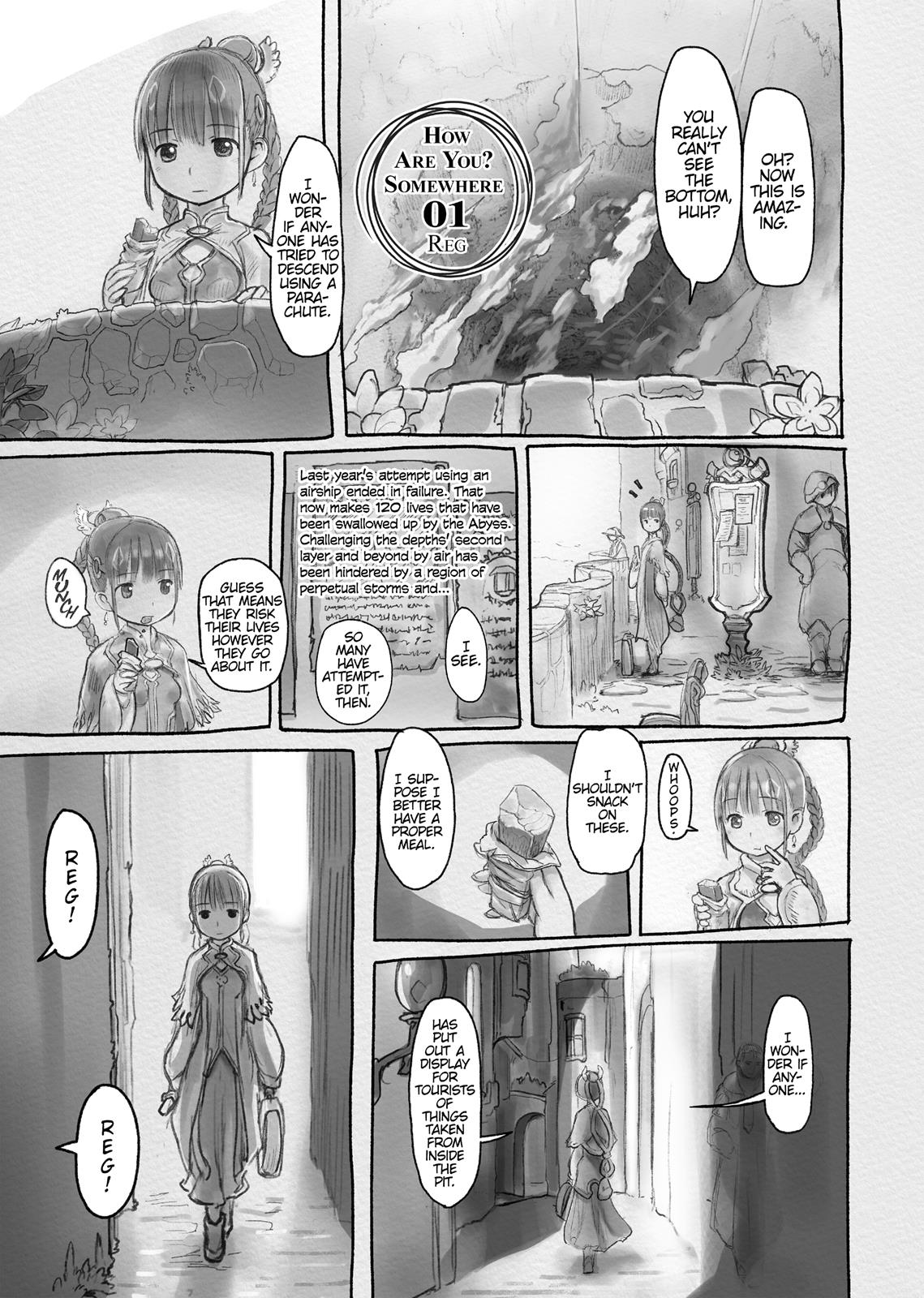 Made in Abyss Hello,Abyss 38.5 7