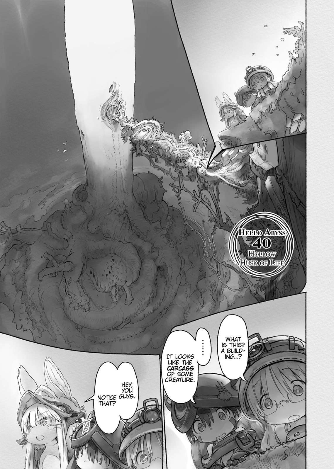 Made in Abyss Hello,Abyss 40 1
