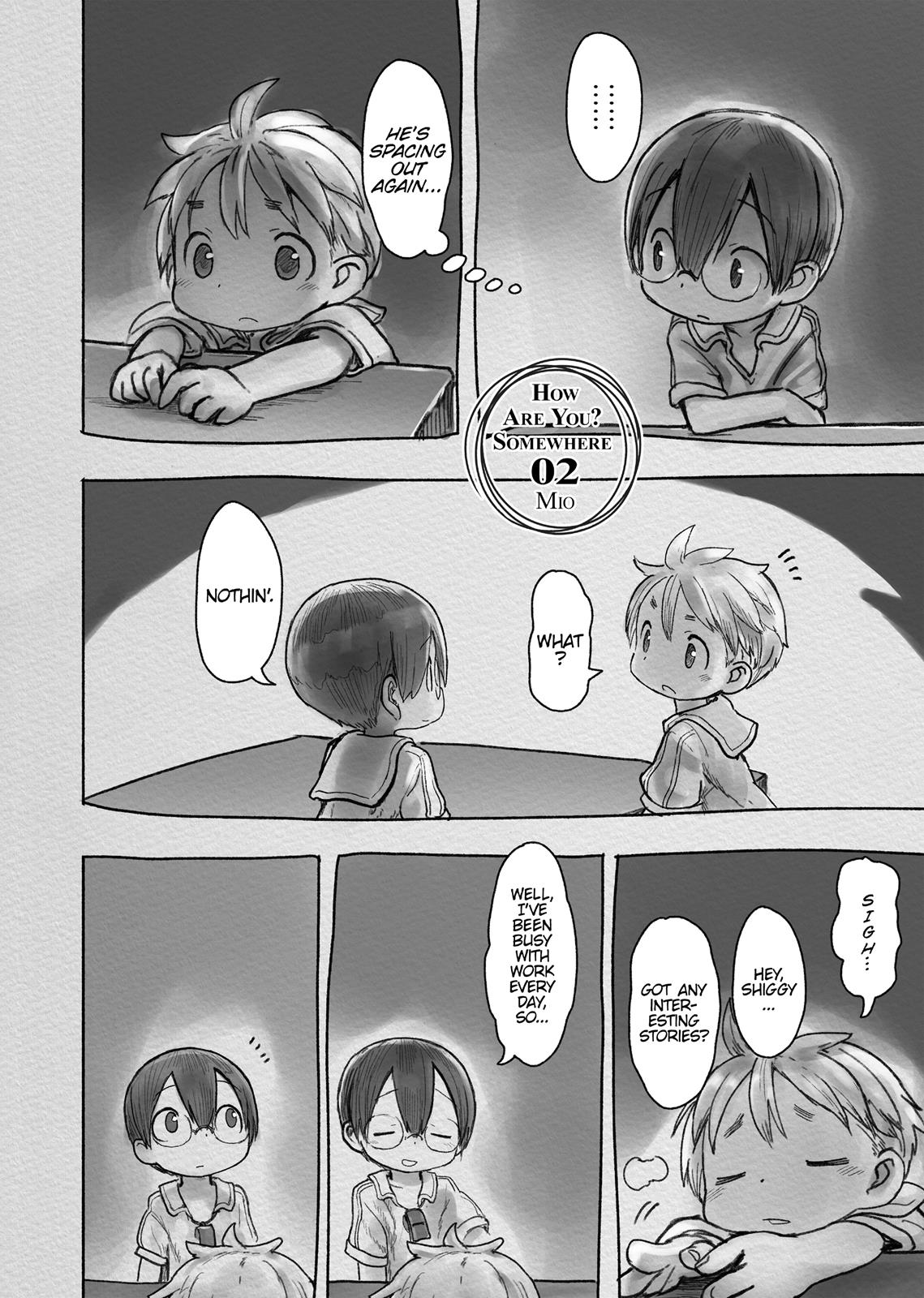 Made in Abyss Hello,Abyss 42.5 1