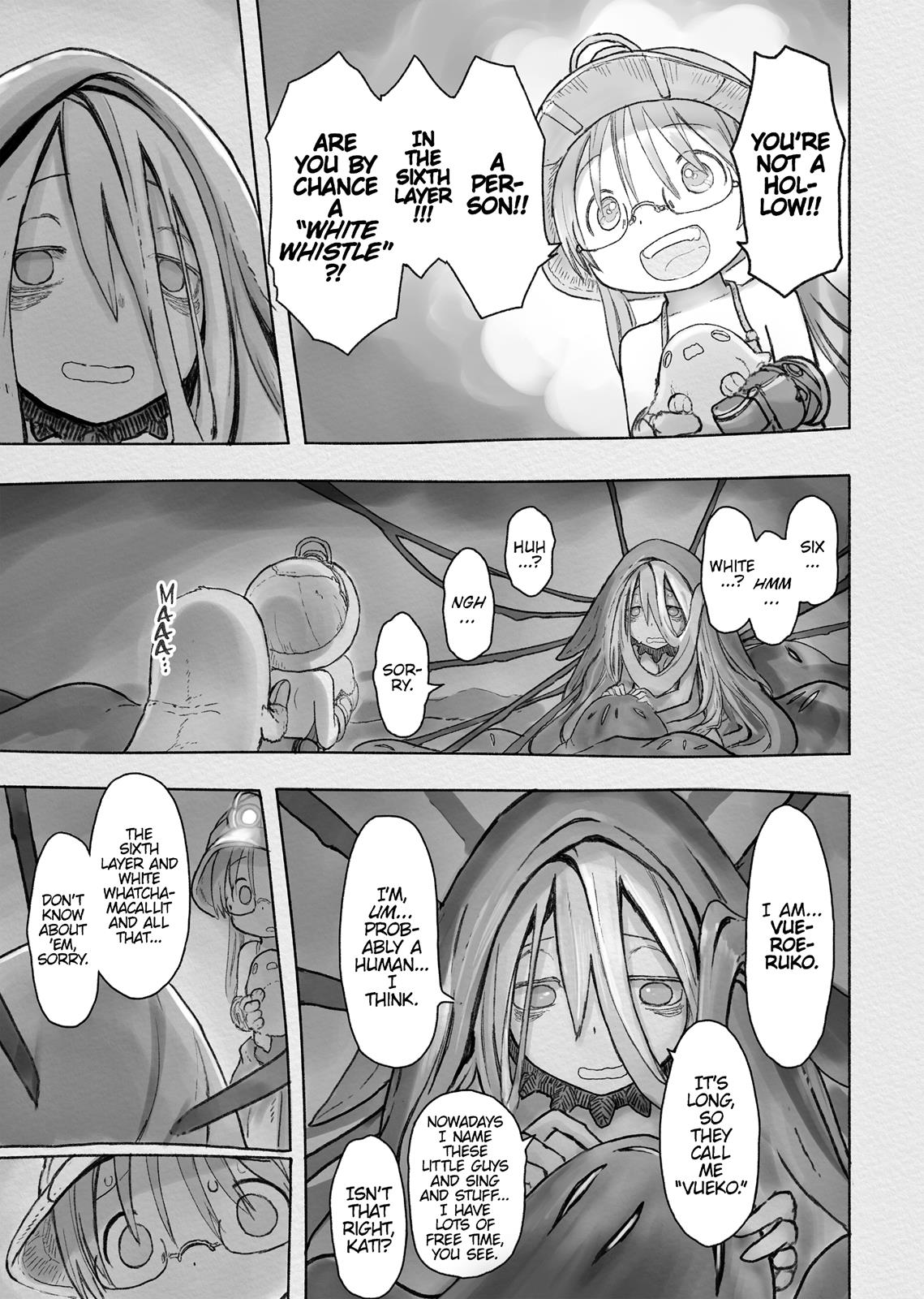 Made in Abyss Hello,Abyss 45 3