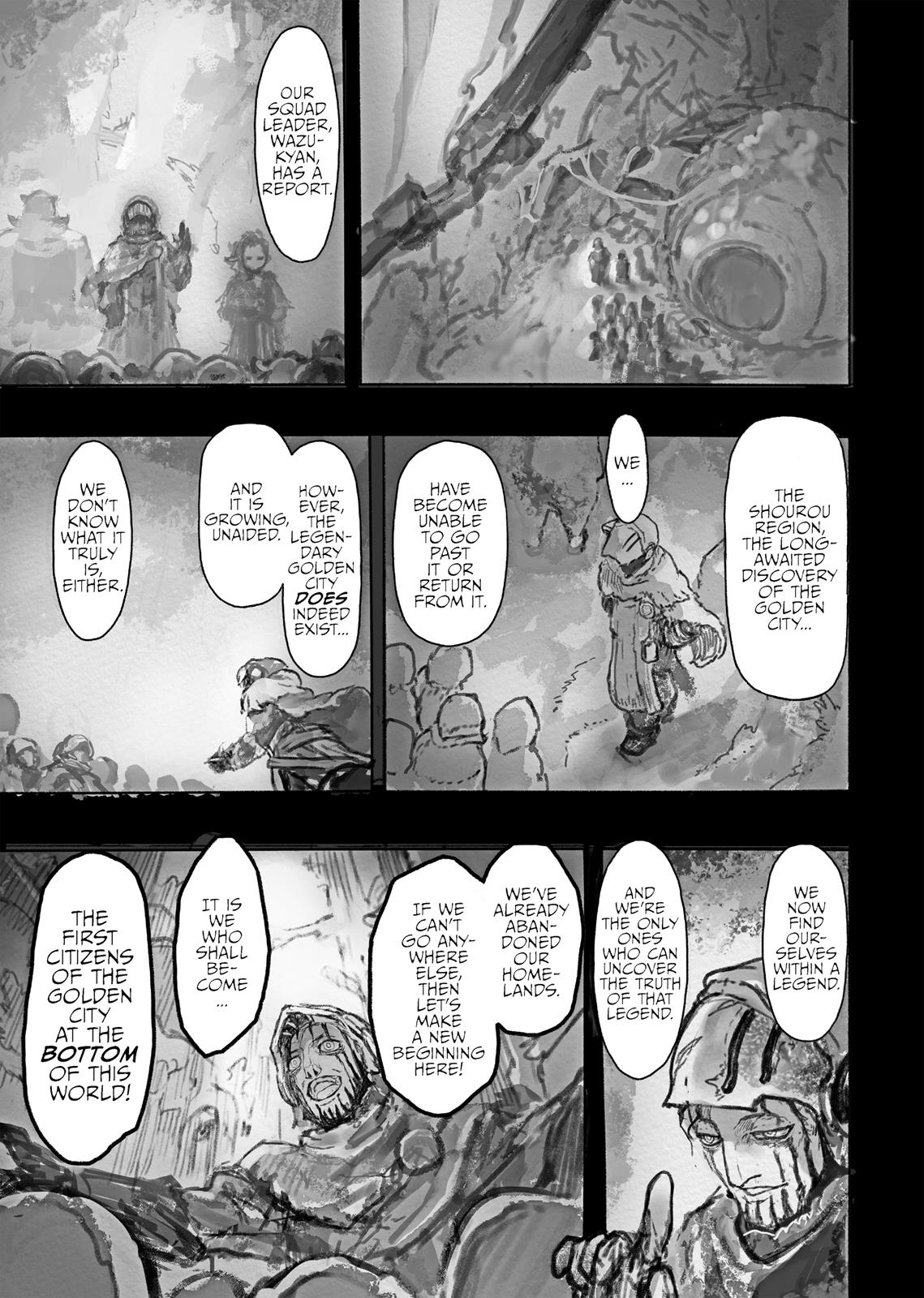 Made in Abyss Hello,Abyss 47 13