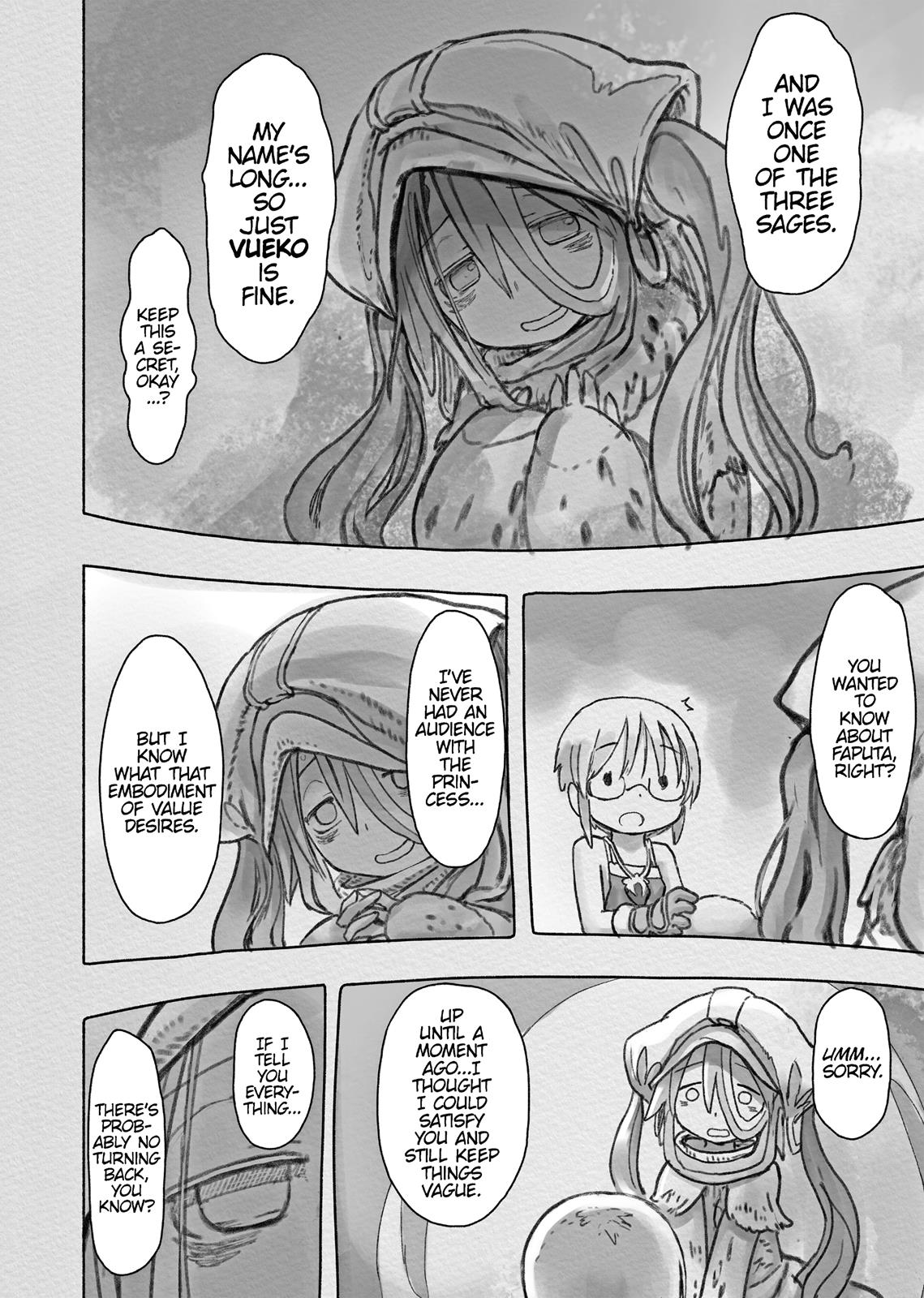 Made in Abyss Hello,Abyss 47 16