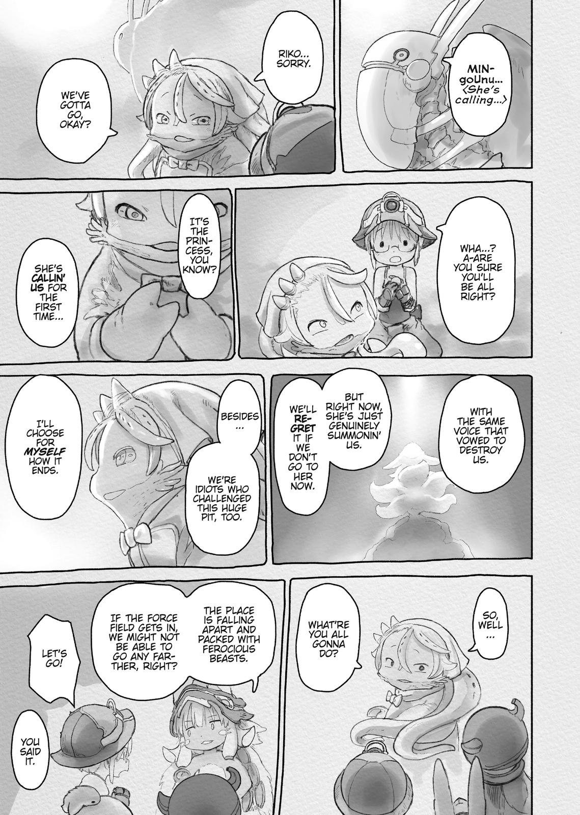 Made in Abyss Hello,Abyss 58 21
