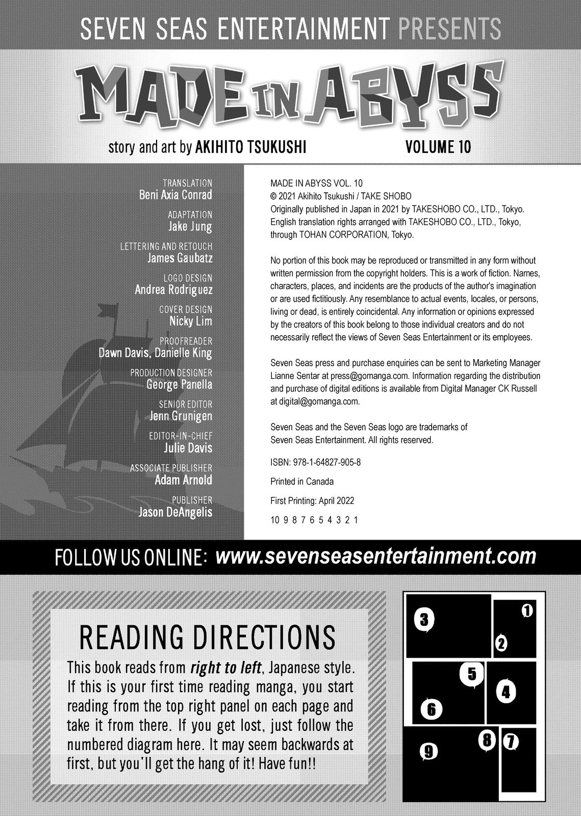 Made in Abyss Hello,Abyss 60 30