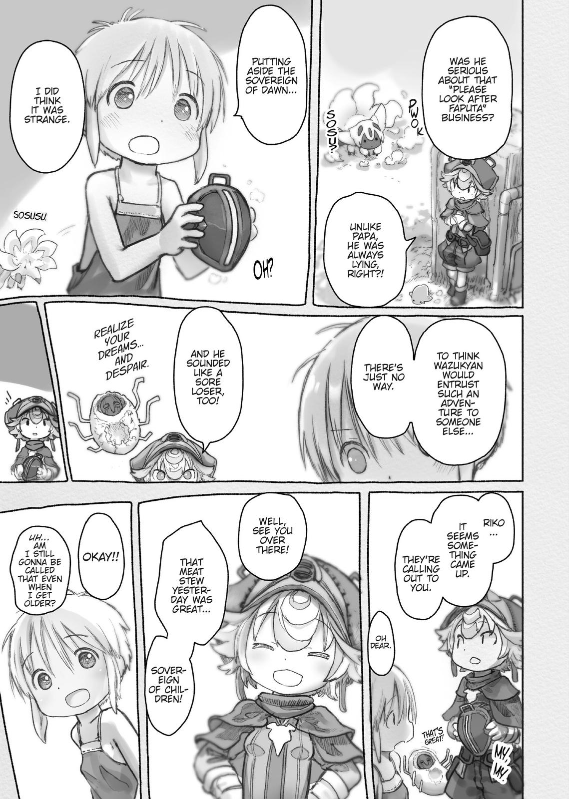 Made in Abyss Hello,Abyss 62 7