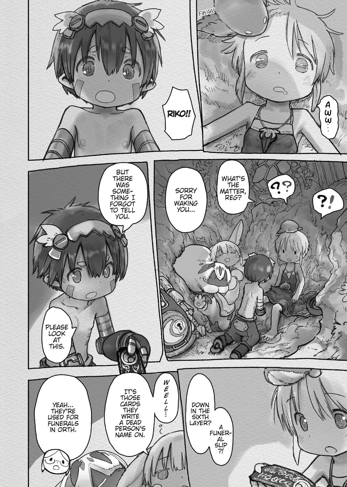 Made in Abyss Hello,Abyss 62 8