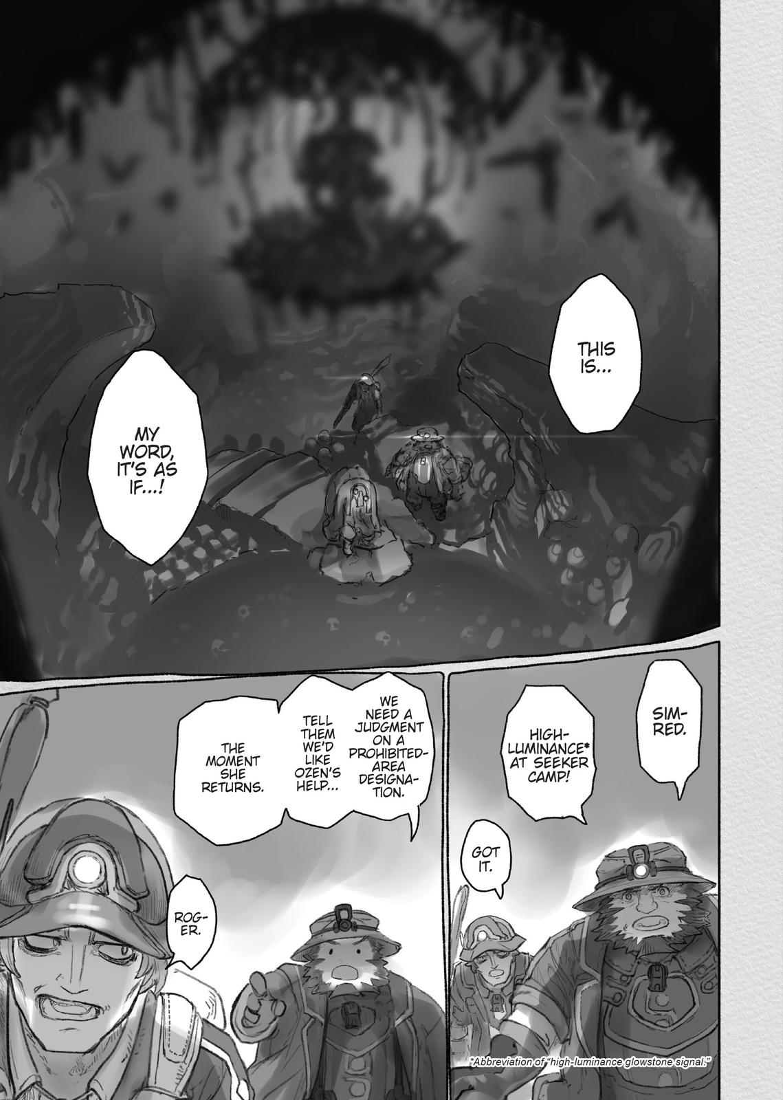 Made in Abyss Hello,Abyss 62.5 32