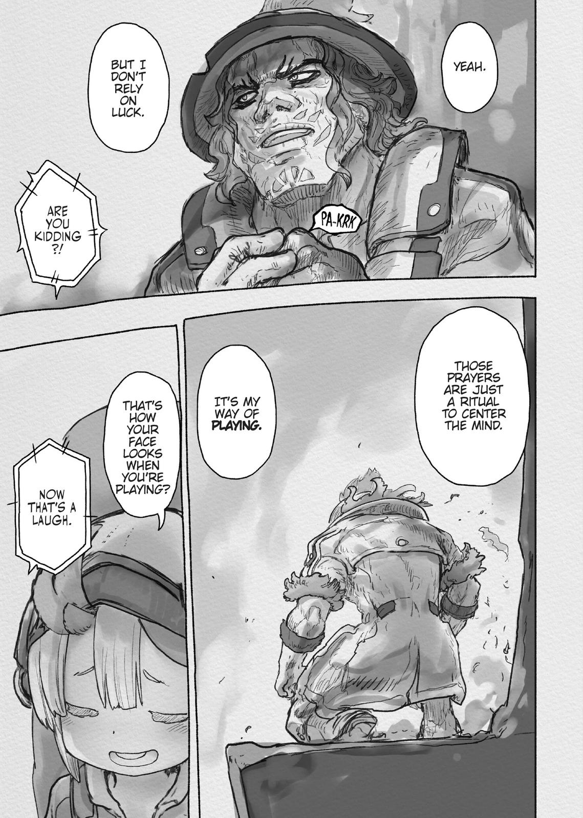 Made in Abyss Hello,Abyss 62.5 38