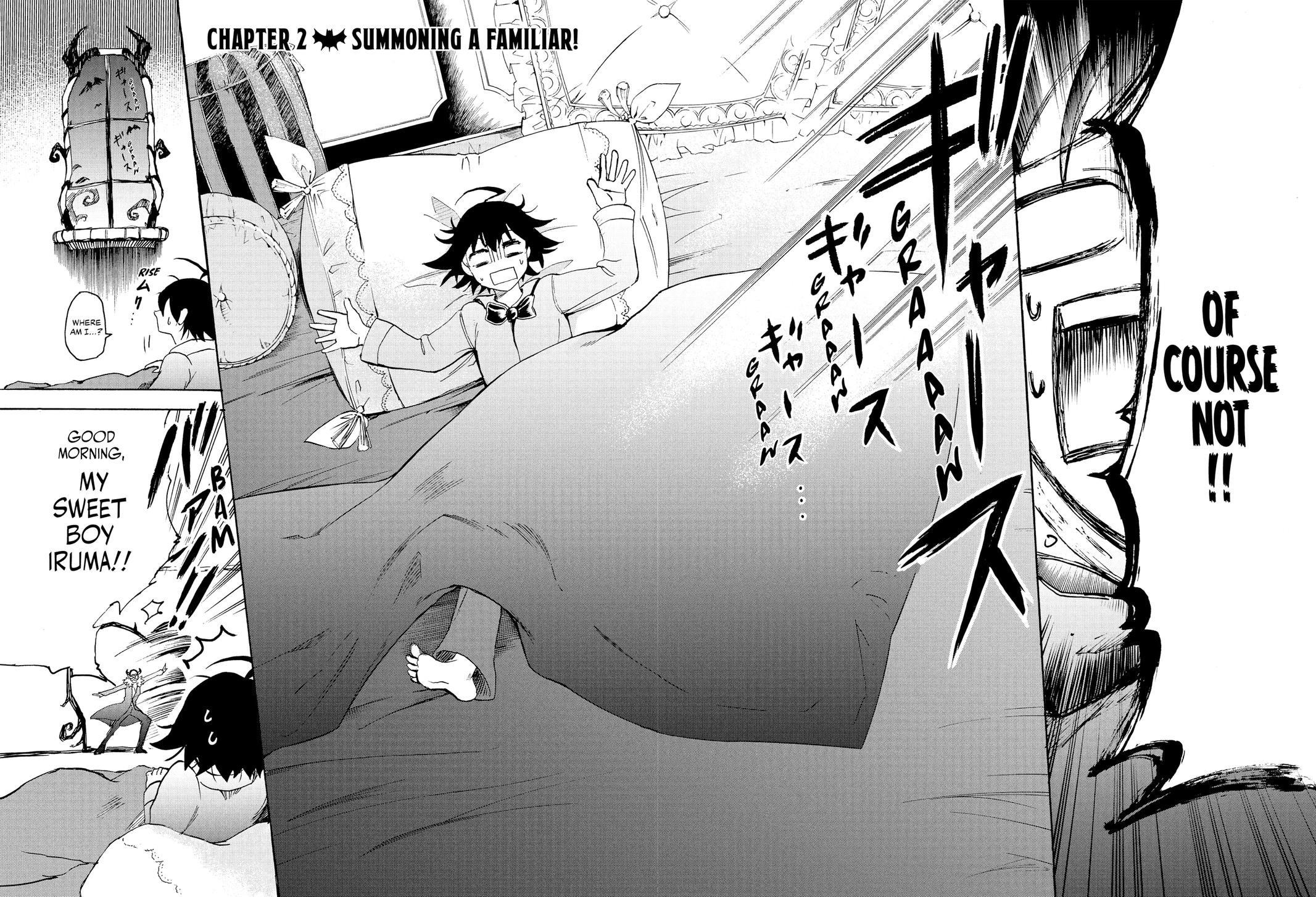 Welcome to Demon School! Iruma-kun Chapter 2 - Page 2 - Welcome to Demon School! Iruma-kun manga Chapter 2 manga