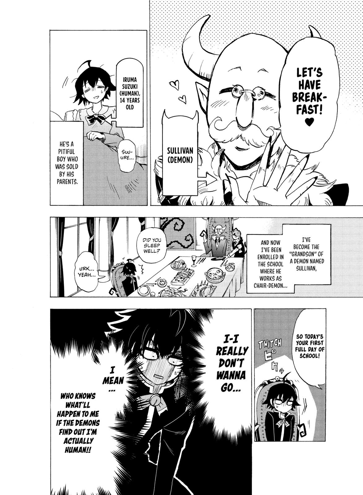 Welcome to Demon School! Iruma-kun Chapter 2 - Page 3 - Welcome to Demon School! Iruma-kun manga Chapter 2 manga