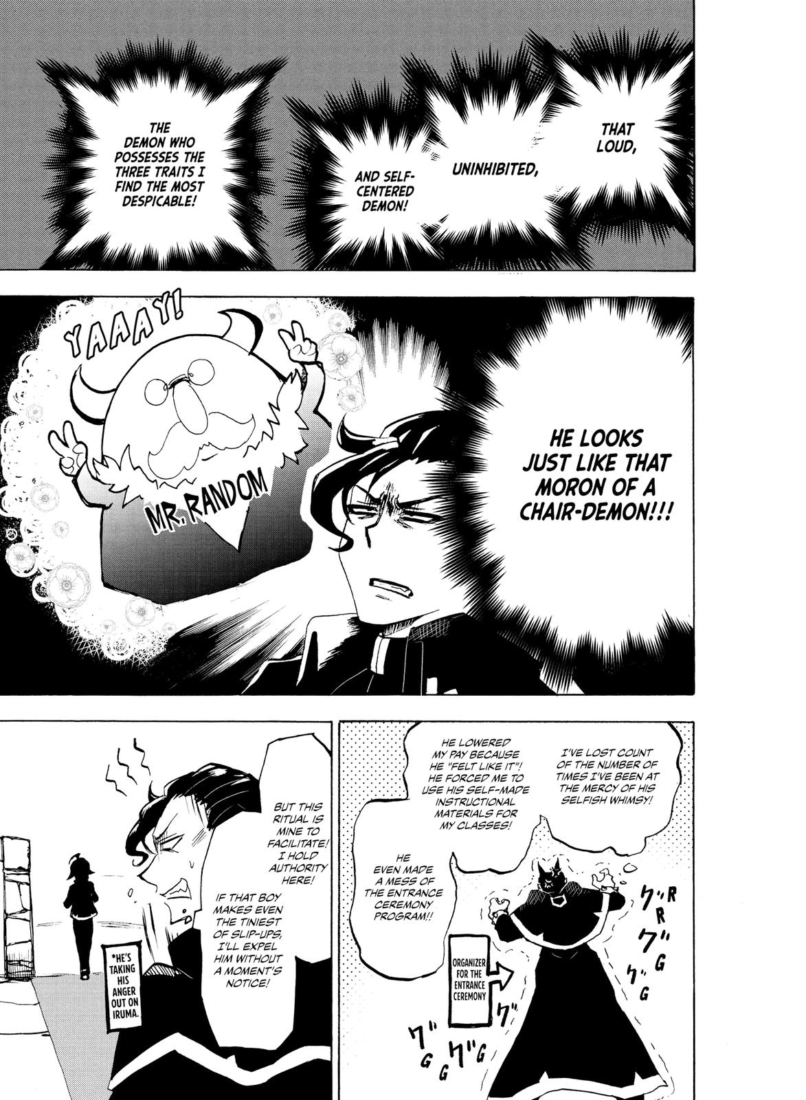 Welcome to Demon School! Iruma-kun Chapter 2 - Page 3 - Welcome to Demon School! Iruma-kun manga Chapter 2 manga