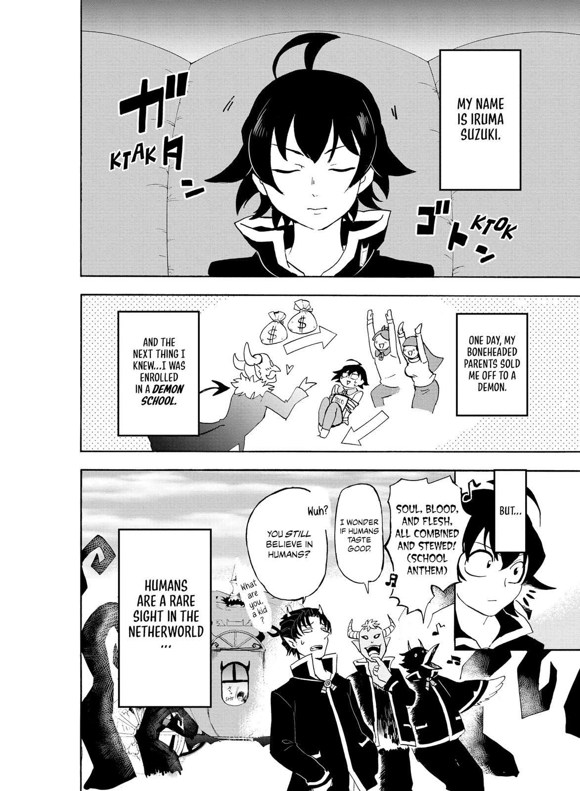 Welcome to Demon School! Iruma-kun Chapter 9 - Page 2 - Welcome to Demon School! Iruma-kun manga Chapter 9 manga