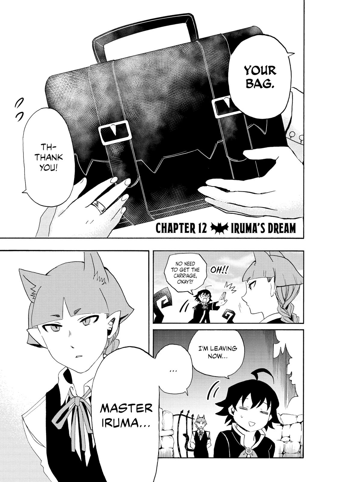 Welcome to Demon School! Iruma-kun Chapter 12 - Page 1 - Welcome to Demon School! Iruma-kun manga Chapter 12 manga