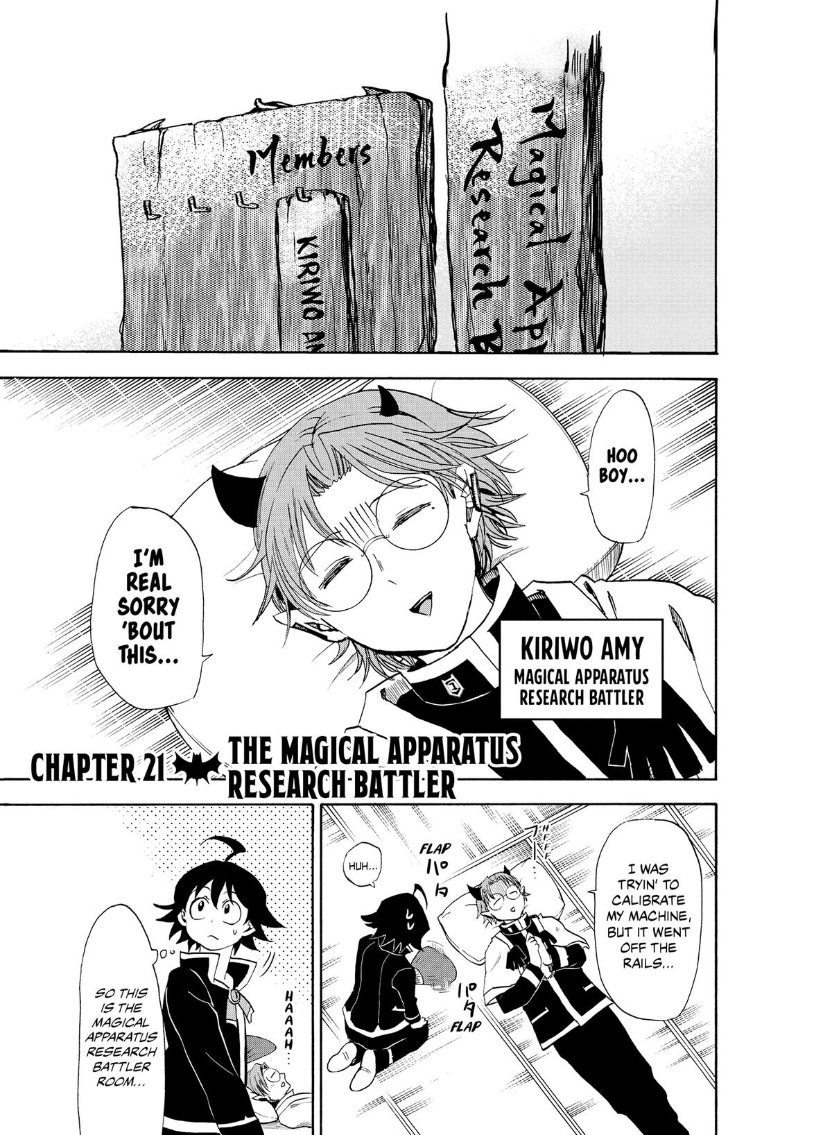 Welcome to Demon School! Iruma-kun Chapter 21 - Page 1 - Welcome to Demon School! Iruma-kun manga Chapter 21 manga