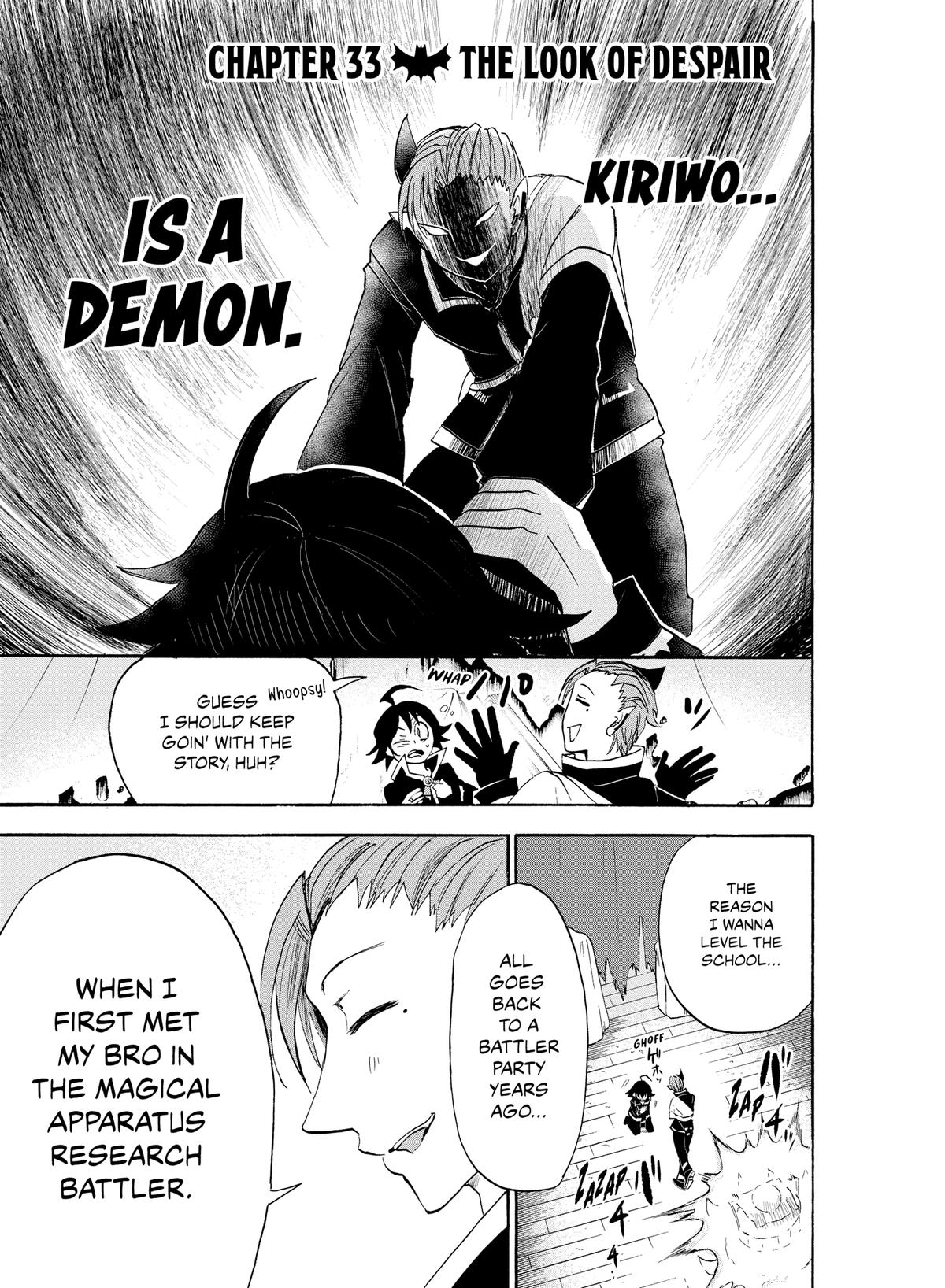 Welcome to Demon School! Iruma-kun Chapter 33 - Page 1 - Welcome to Demon School! Iruma-kun manga Chapter 33 manga