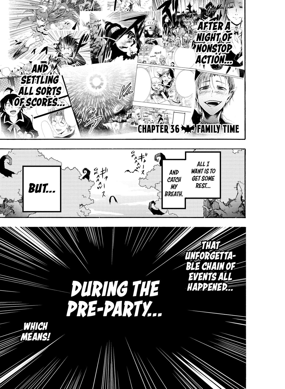 Welcome to Demon School! Iruma-kun Chapter 36 - Page 1 - Welcome to Demon School! Iruma-kun manga Chapter 36 manga