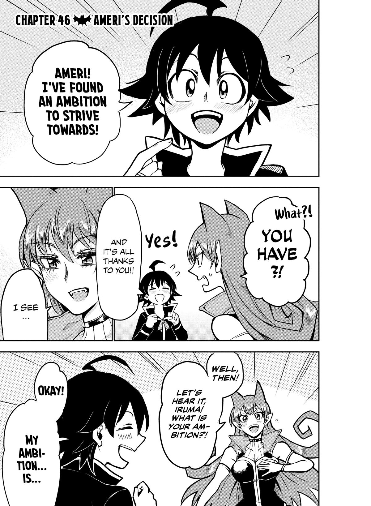 Welcome to Demon School! Iruma-kun Chapter 46 - Page 1 - Welcome to Demon School! Iruma-kun manga Chapter 46 manga