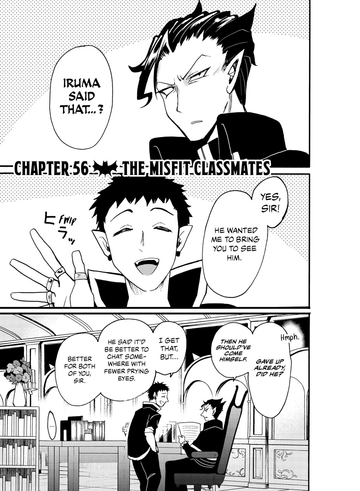 Welcome to Demon School! Iruma-kun Chapter 56 - Page 1 - Welcome to Demon School! Iruma-kun manga Chapter 56 manga