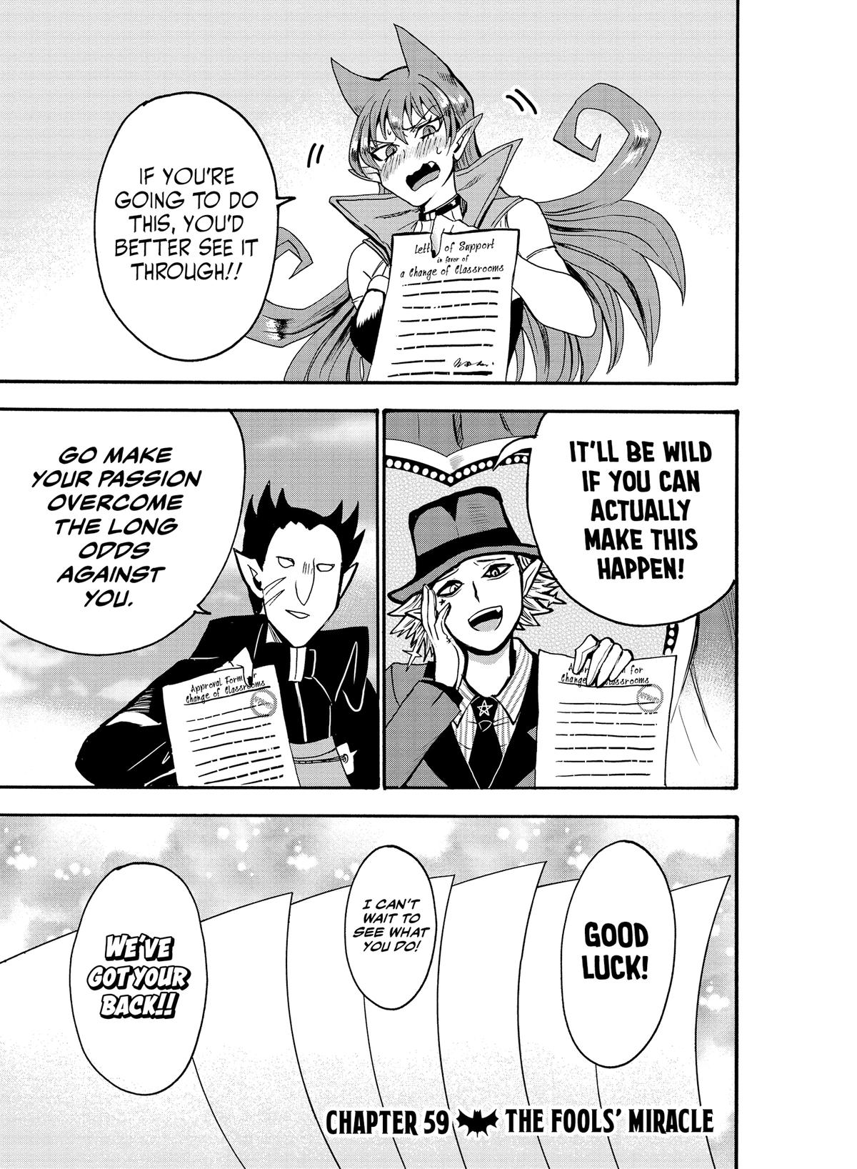 Welcome to Demon School! Iruma-kun Chapter 59 - Page 1 - Welcome to Demon School! Iruma-kun manga Chapter 59 manga