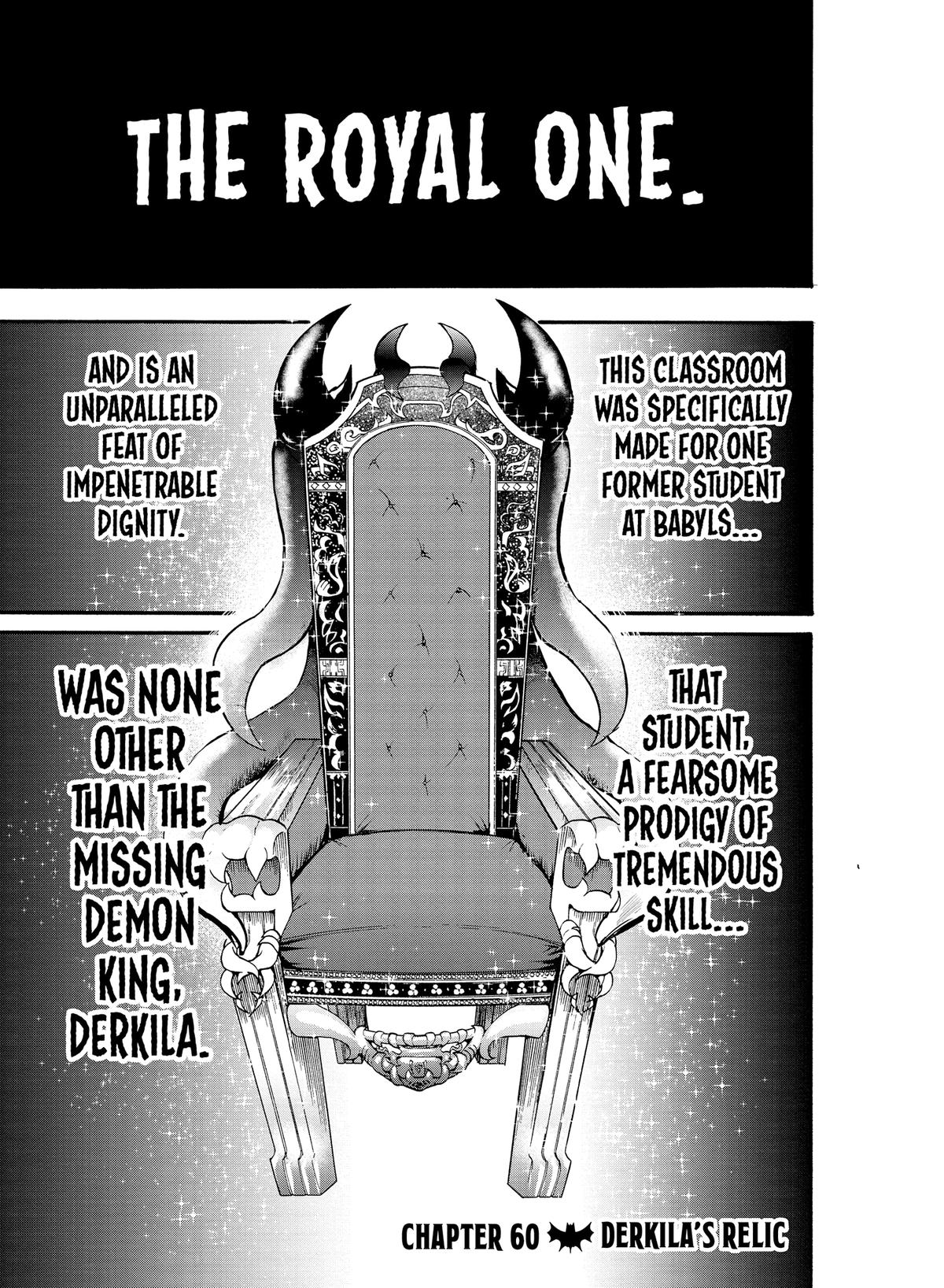 Welcome to Demon School! Iruma-kun Chapter 60 - Page 1 - Welcome to Demon School! Iruma-kun manga Chapter 60 manga