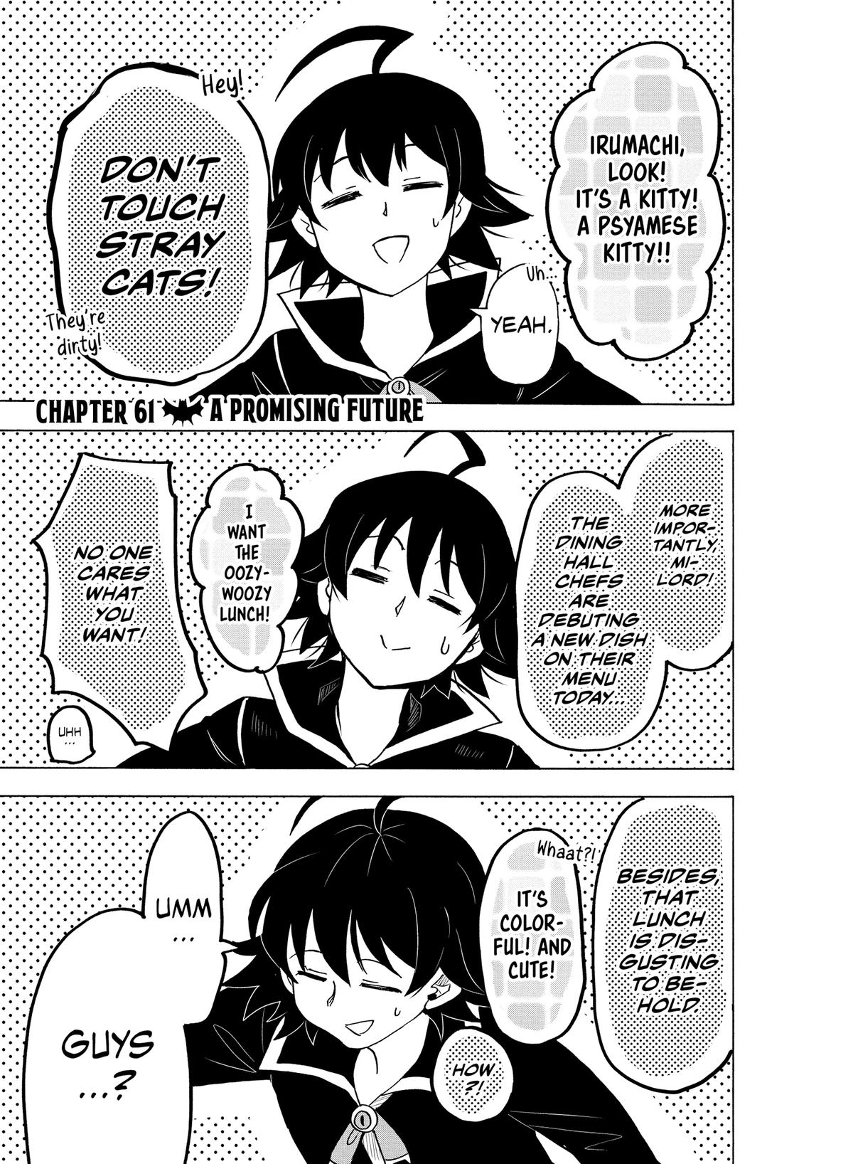 Welcome to Demon School! Iruma-kun Chapter 61 - Page 1 - Welcome to Demon School! Iruma-kun manga Chapter 61 manga