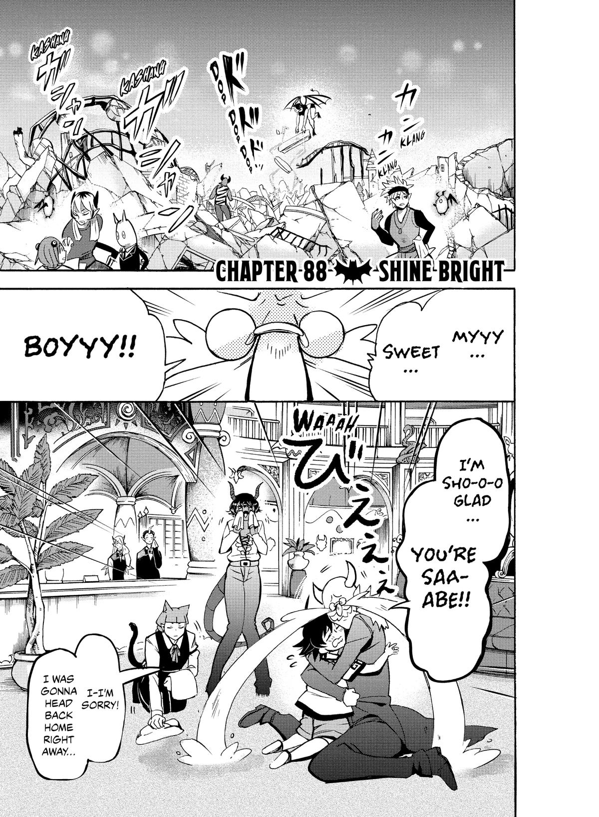 Welcome to Demon School! Iruma-kun Chapter 88 - Page 1 - Welcome to Demon School! Iruma-kun manga Chapter 88 manga