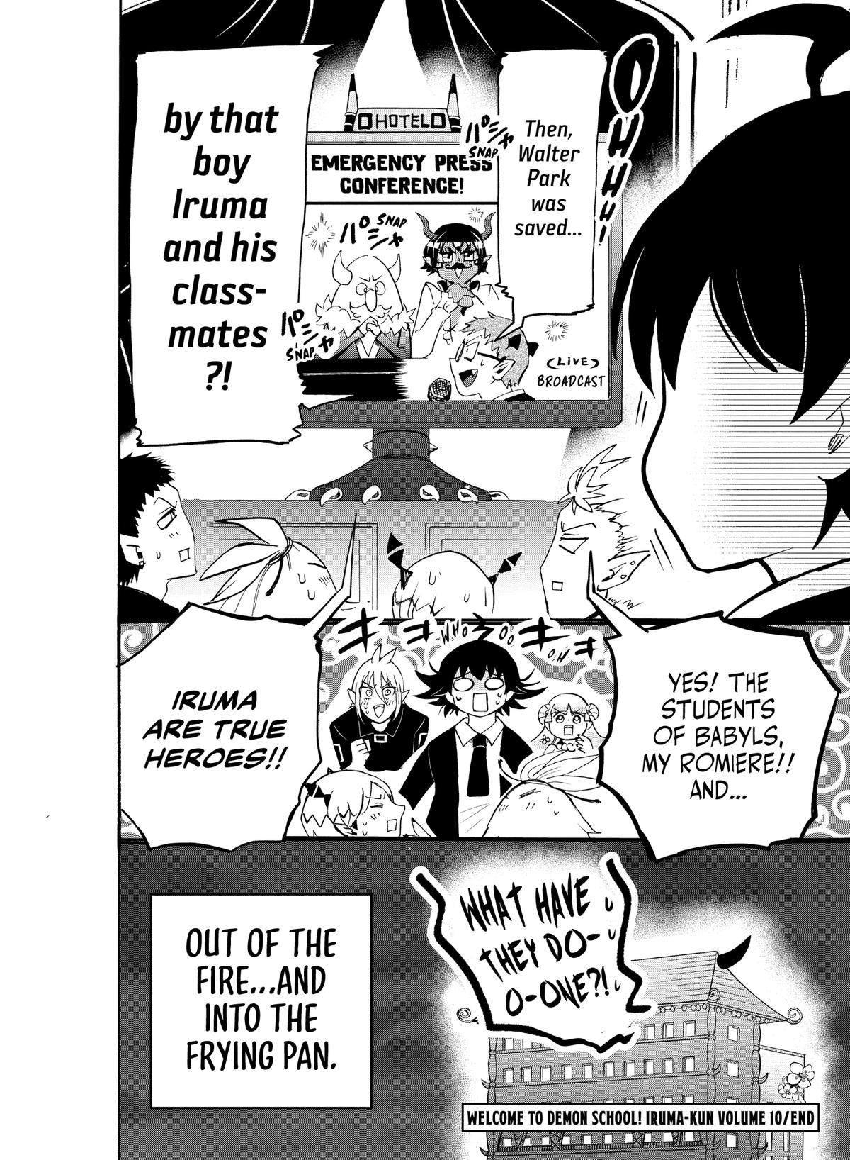 Welcome to Demon School! Iruma-kun Chapter 88 - Page 3 - Welcome to Demon School! Iruma-kun manga Chapter 88 manga