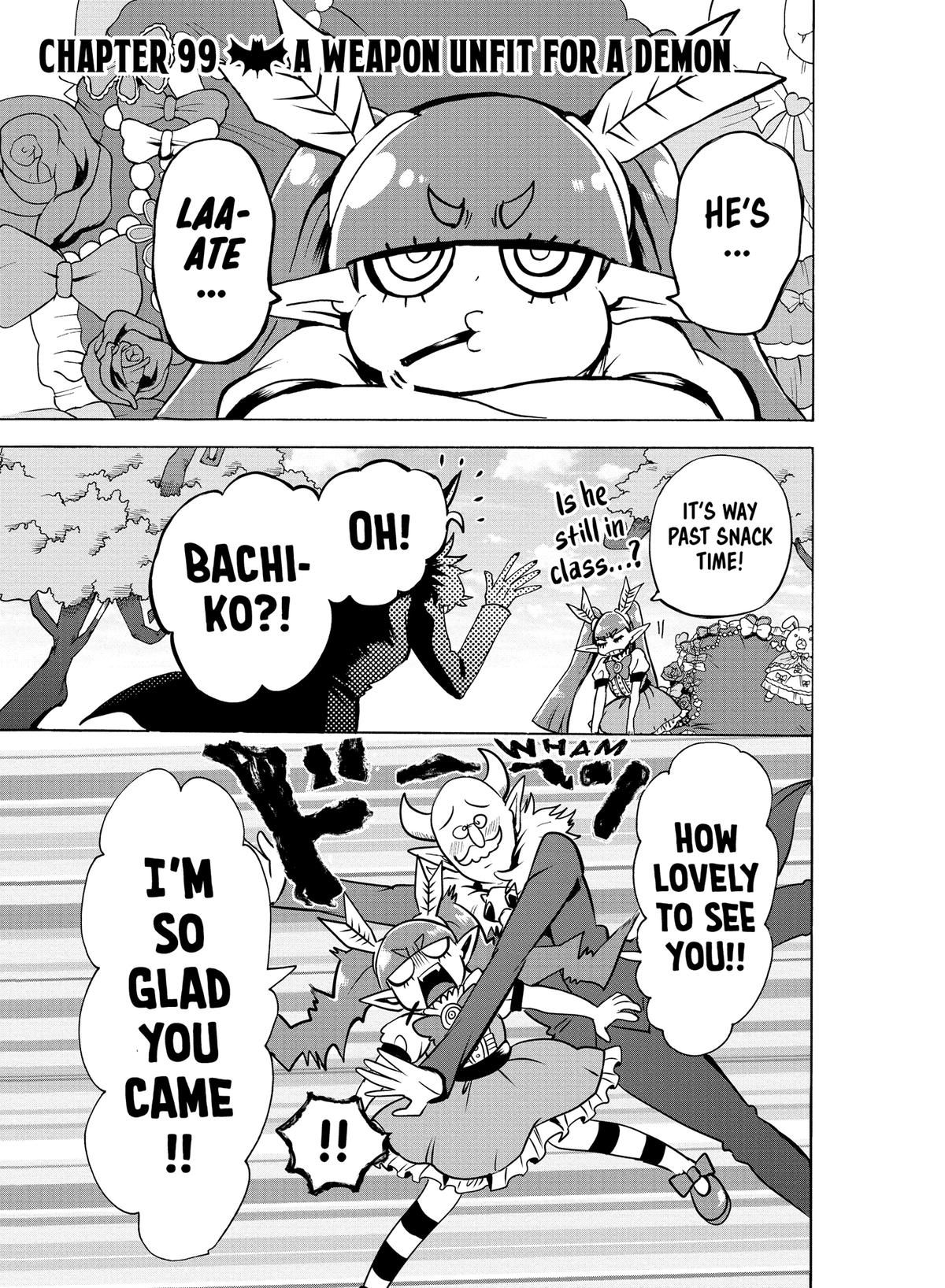 Welcome to Demon School! Iruma-kun Chapter 99 - Page 1 - Welcome to Demon School! Iruma-kun manga Chapter 99 manga