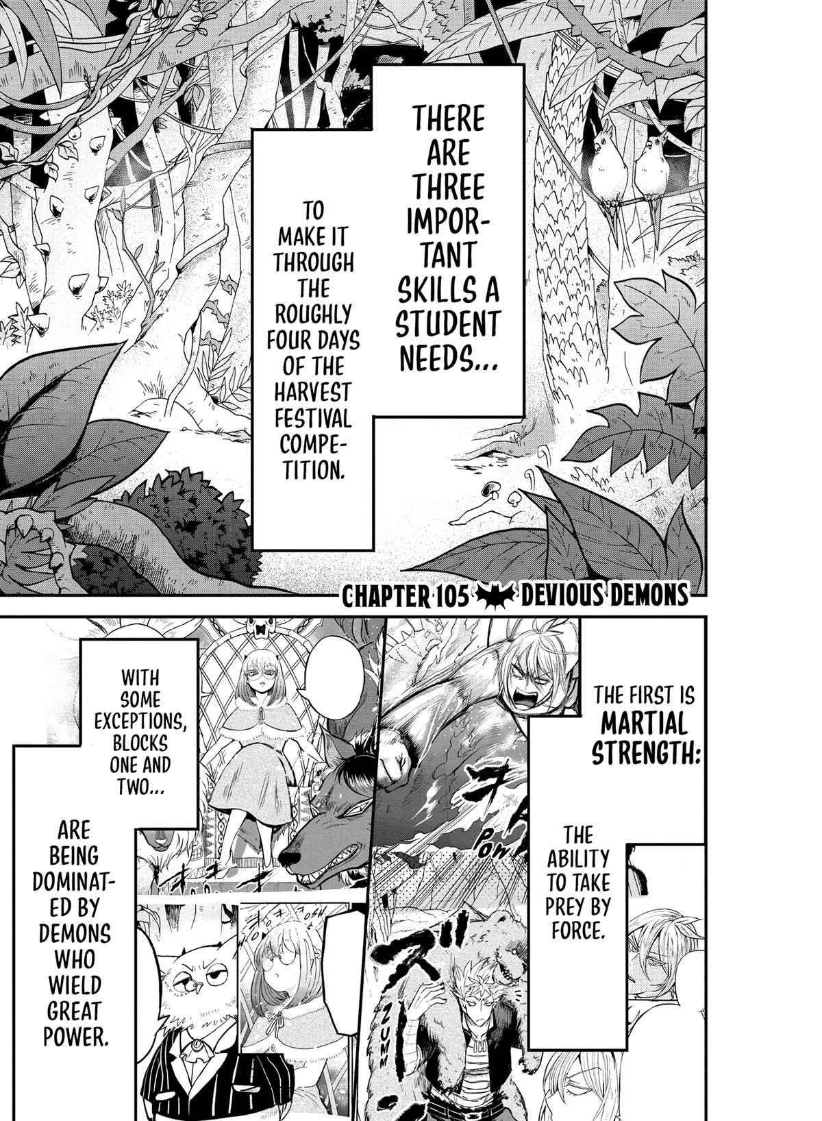 Welcome to Demon School! Iruma-kun Chapter 105 - Page 1 - Welcome to Demon School! Iruma-kun manga Chapter 105 manga