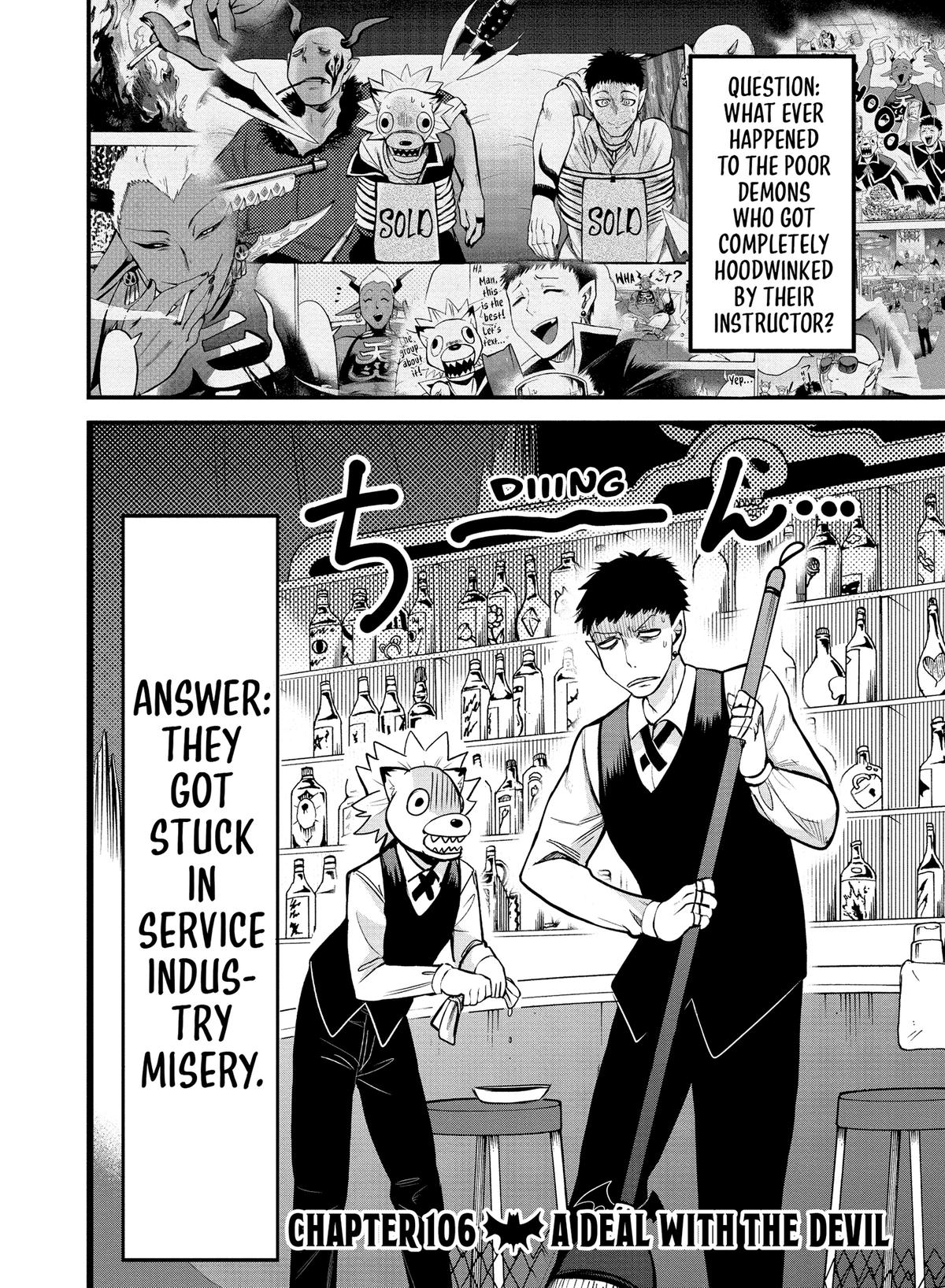 Welcome to Demon School! Iruma-kun Chapter 106 - Page 1 - Welcome to Demon School! Iruma-kun manga Chapter 106 manga