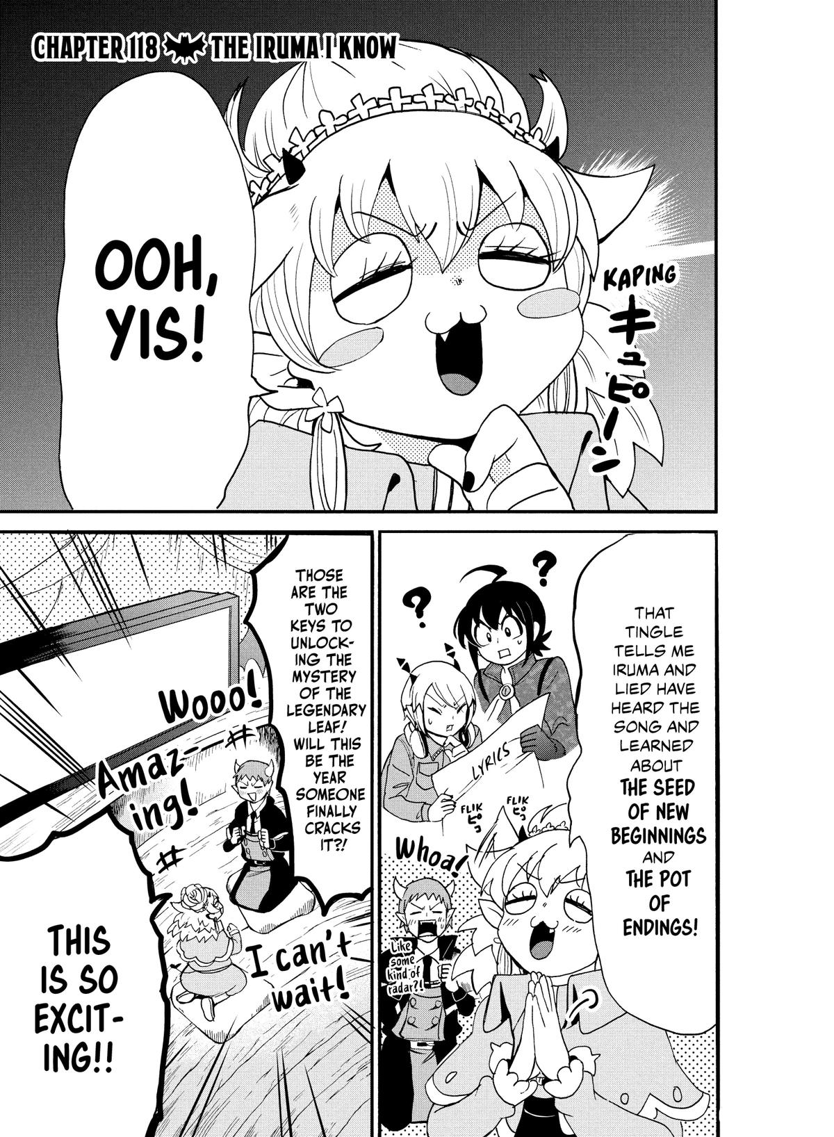 Welcome to Demon School! Iruma-kun Chapter 118 - Page 1 - Welcome to Demon School! Iruma-kun manga Chapter 118 manga