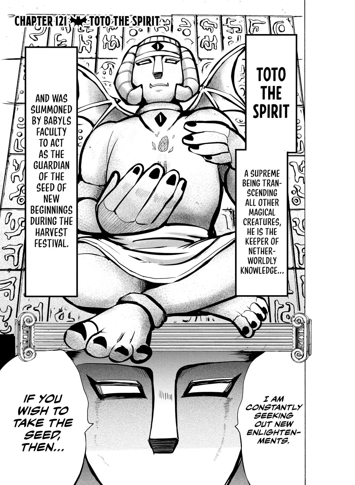 Welcome to Demon School! Iruma-kun Chapter 121 - Page 1 - Welcome to Demon School! Iruma-kun manga Chapter 121 manga