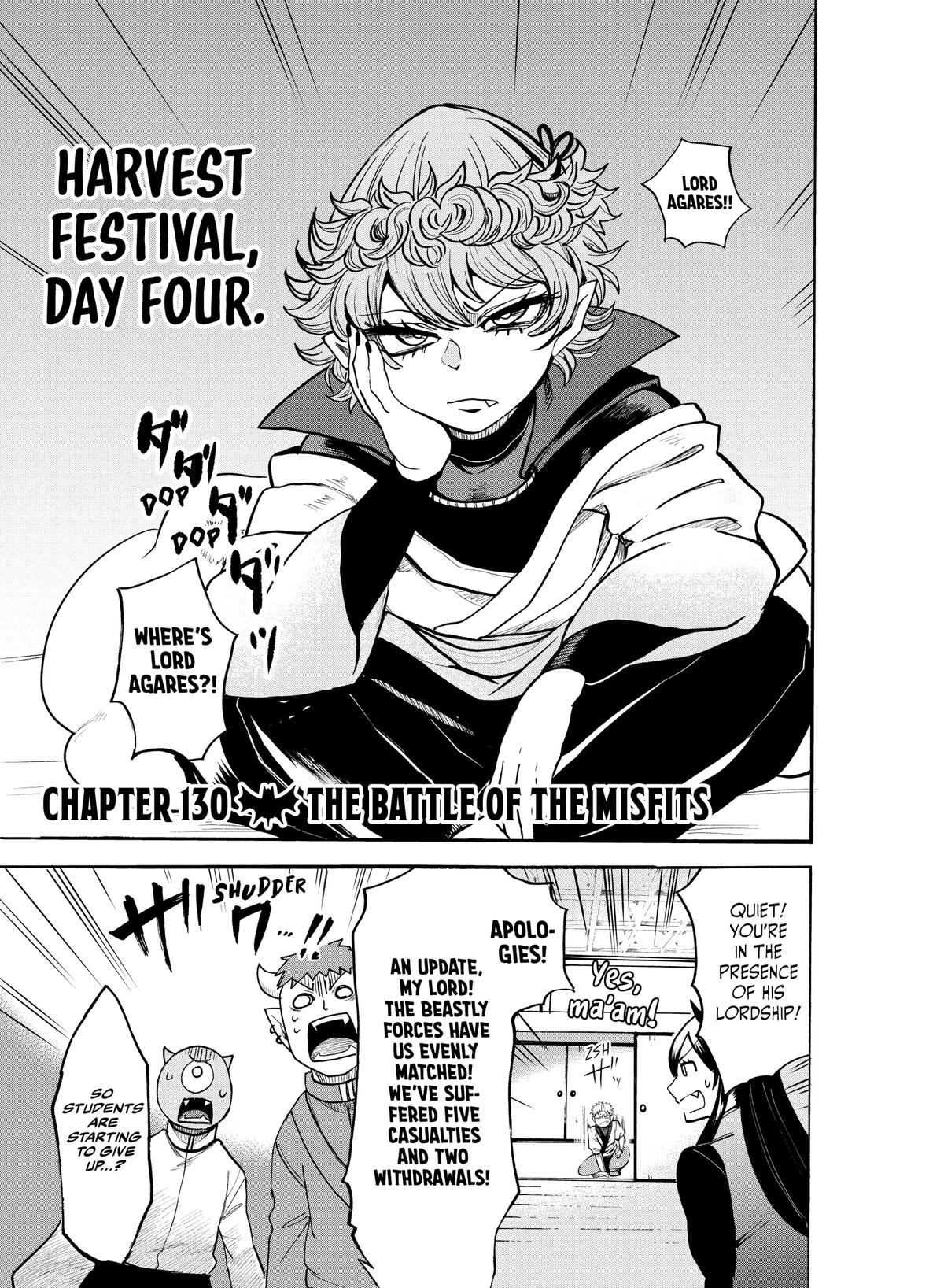 Welcome to Demon School! Iruma-kun Chapter 130 - Page 1 - Welcome to Demon School! Iruma-kun manga Chapter 130 manga