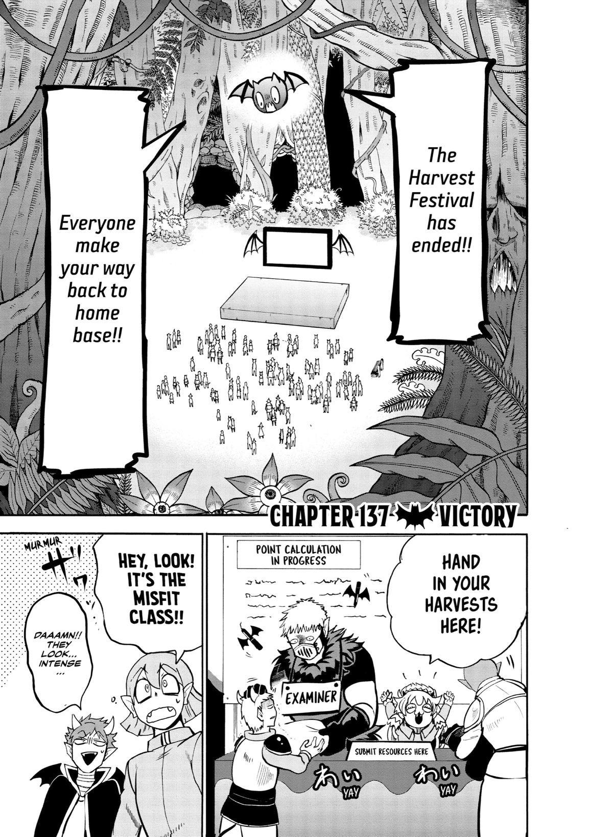 Welcome to Demon School! Iruma-kun Chapter 137 - Page 1 - Welcome to Demon School! Iruma-kun manga Chapter 137 manga