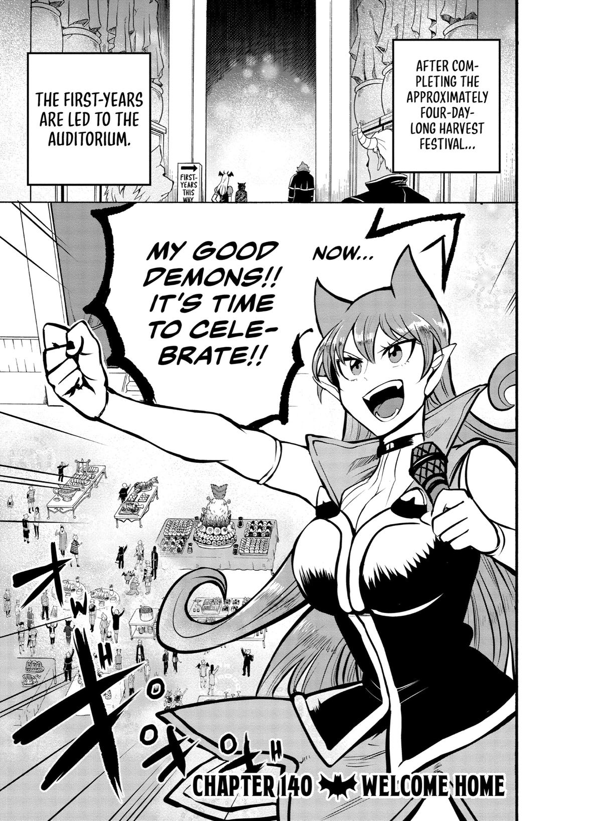 Welcome to Demon School! Iruma-kun Chapter 140 - Page 1 - Welcome to Demon School! Iruma-kun manga Chapter 140 manga