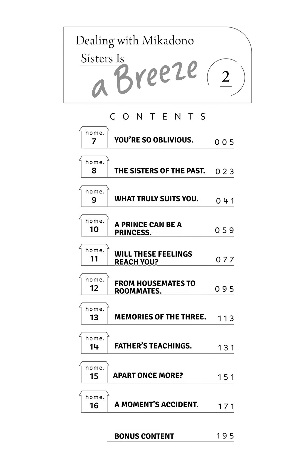 Dealing with Mikadono Sisters Is a Breeze Chapter 7